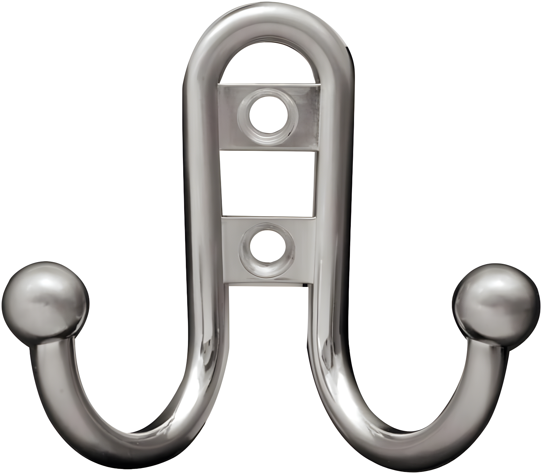 Franklin Brass Wall Mounted Decorative Double Robe Hook B46115J-SN-C