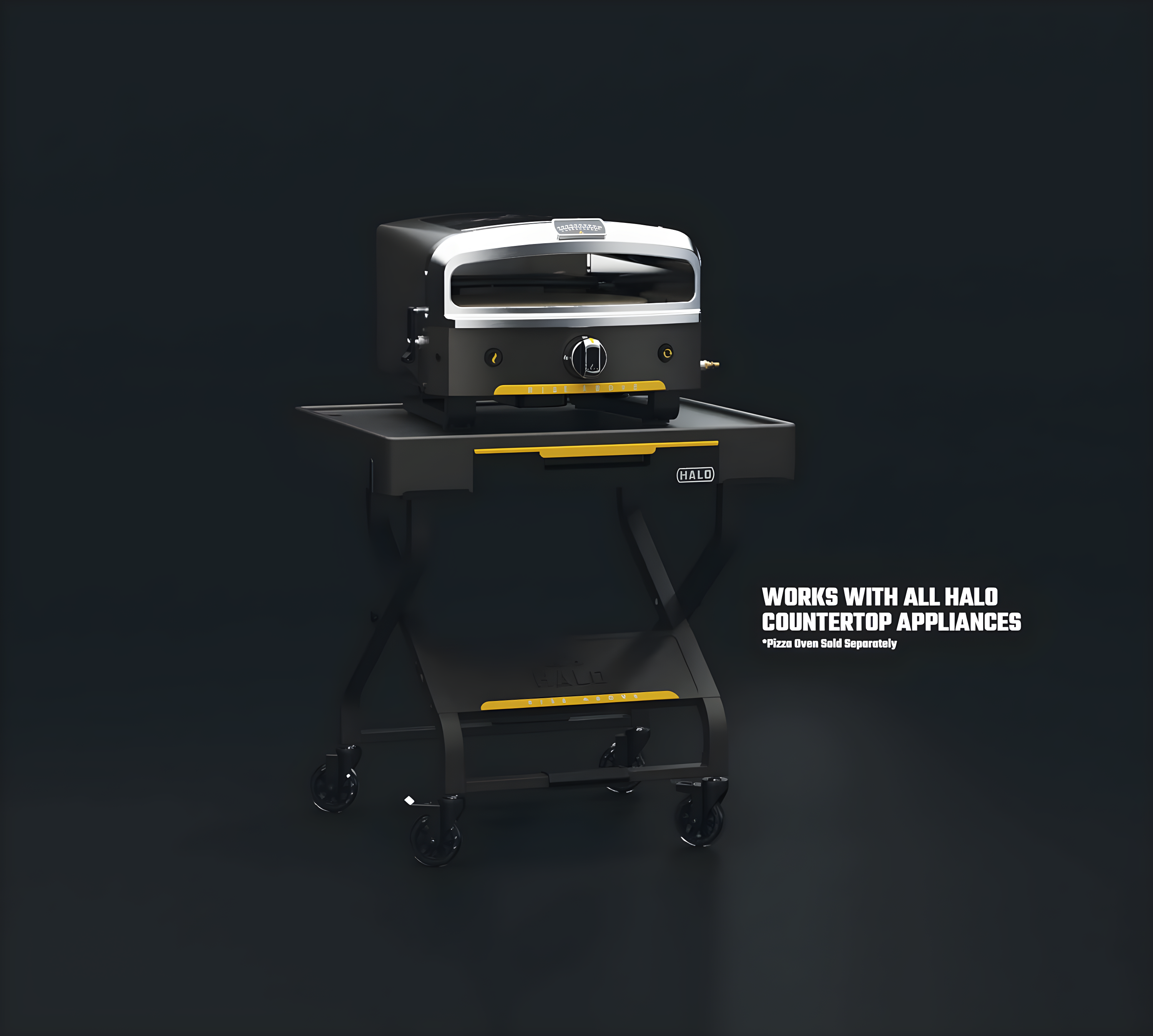 HALO Outdoor Countertop Grill Cart
