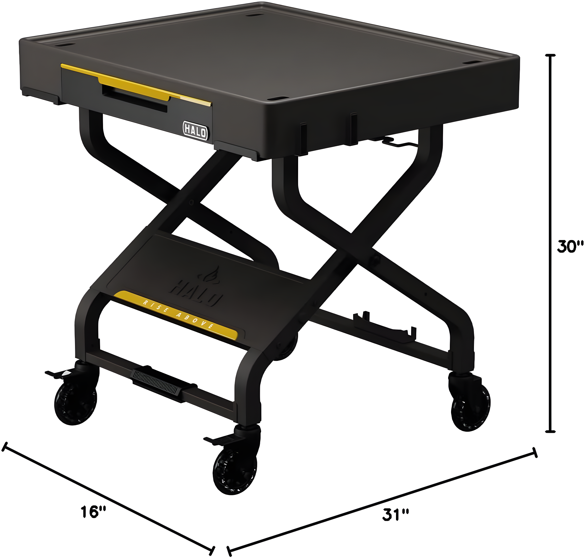 HALO Outdoor Countertop Grill Cart