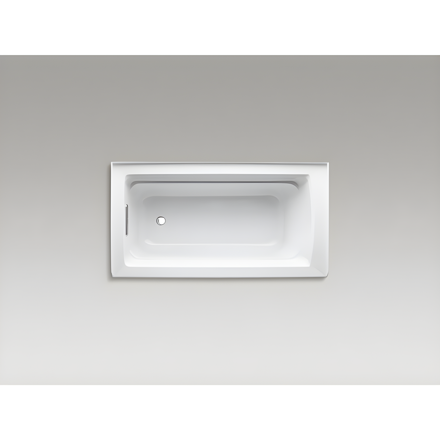 Archer® 60" x 32" Acrylic Alcove Soaking Bathtub with Comfort Depth