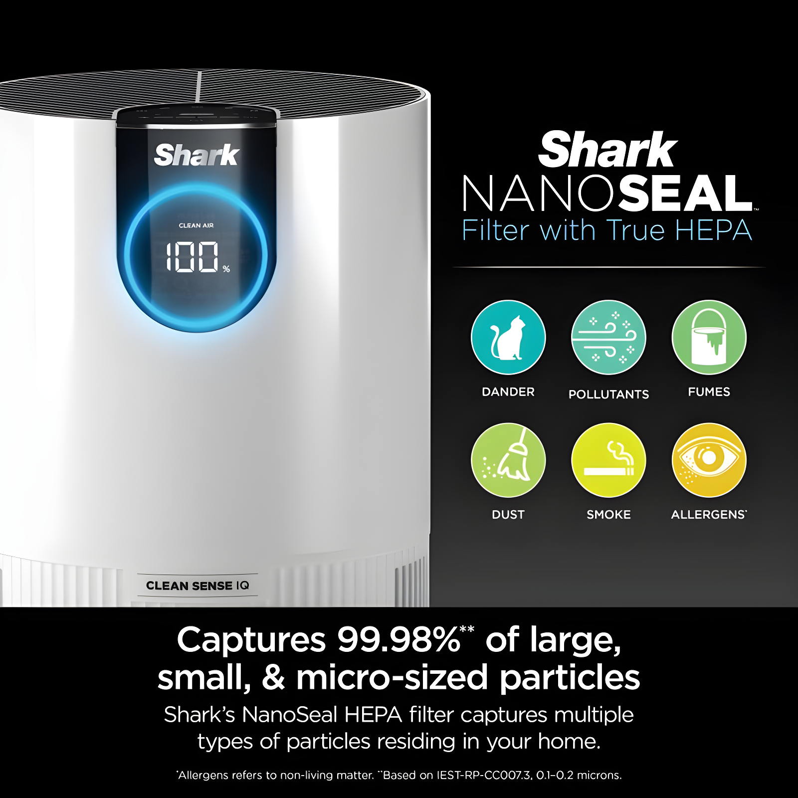 Shark Shark Air Purifier With True HEPA