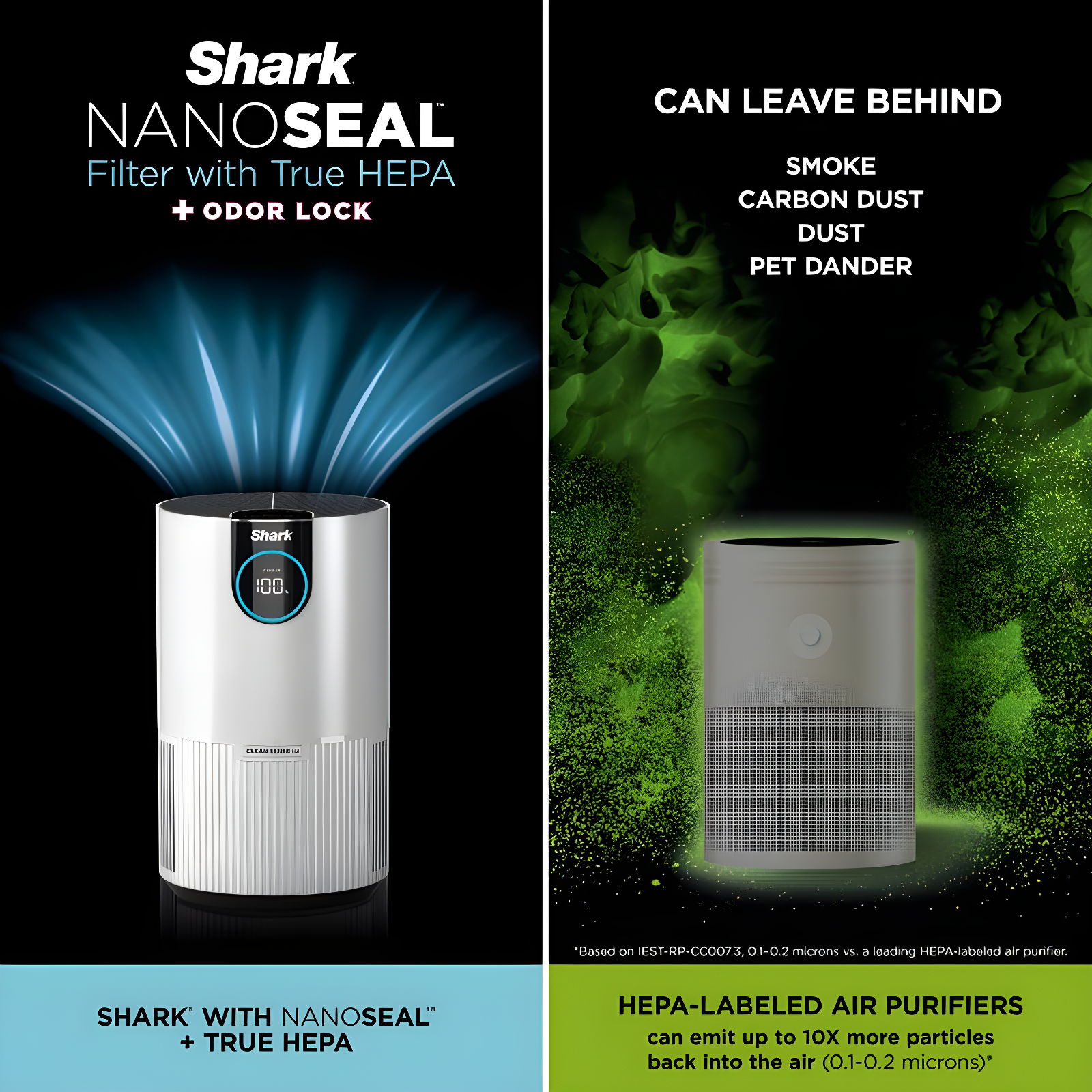 Shark Shark Air Purifier With True HEPA