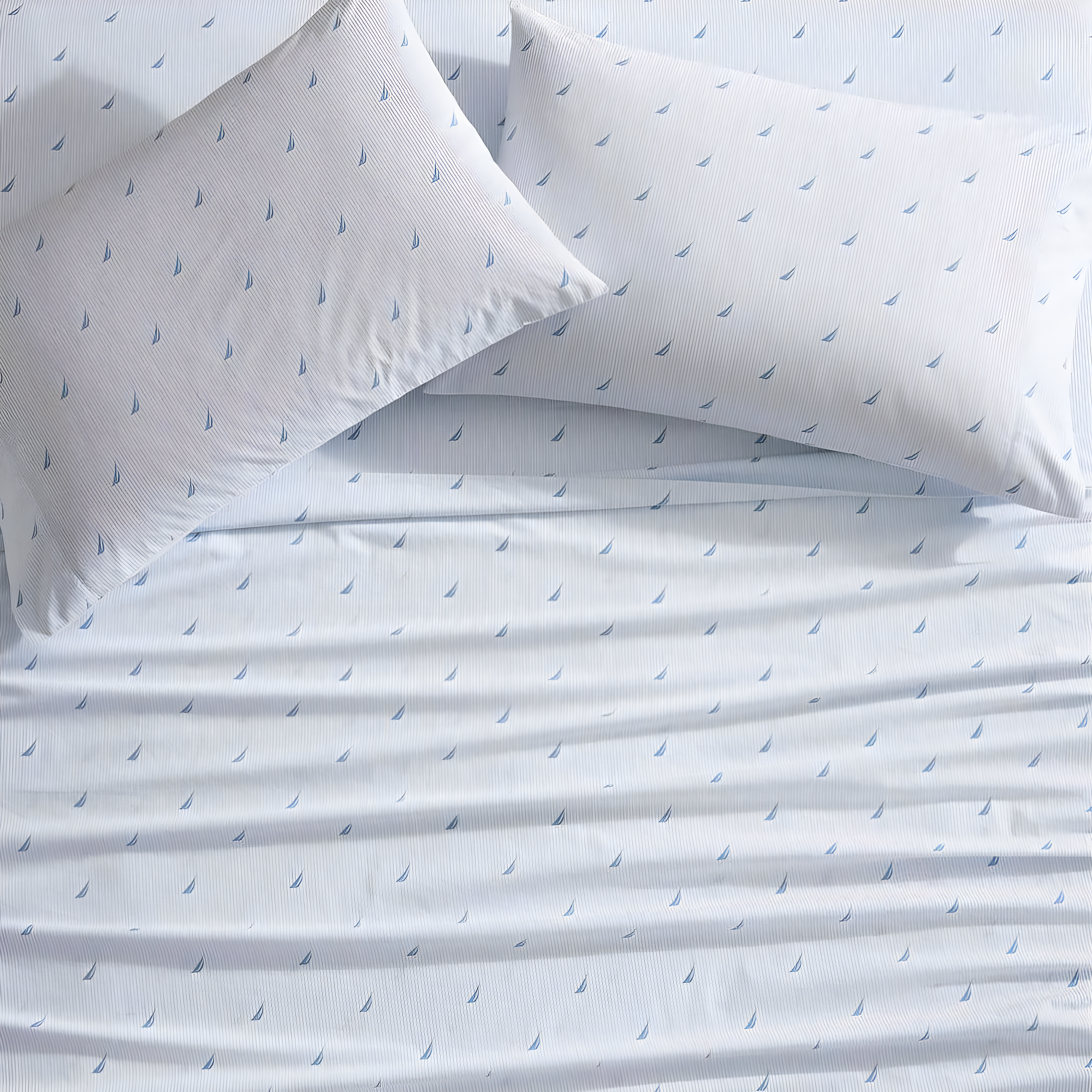 Nautica Printed Cotton Percale Sheet Sets