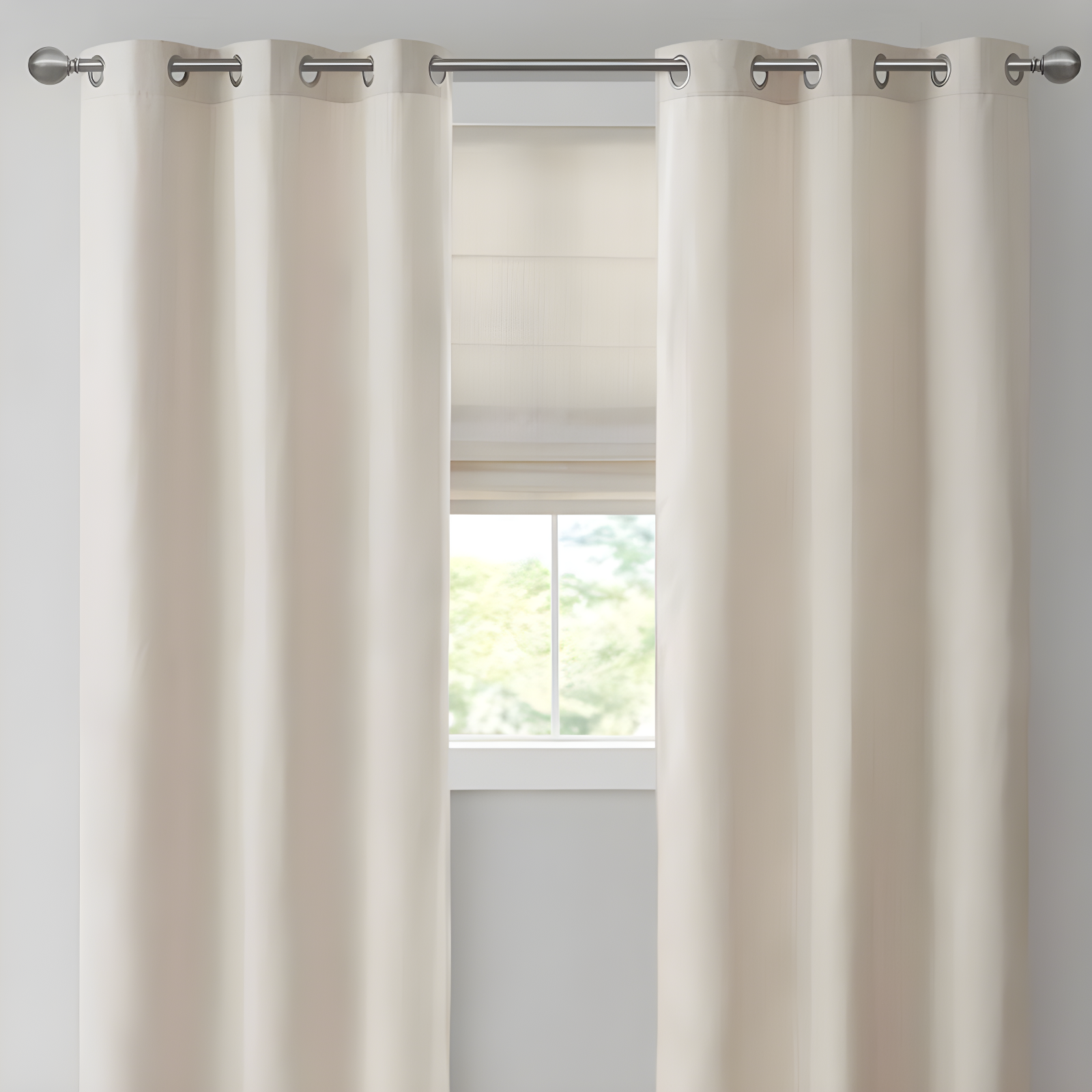 Galen Basketweave Cordless Room Darkening Single Roman Shade