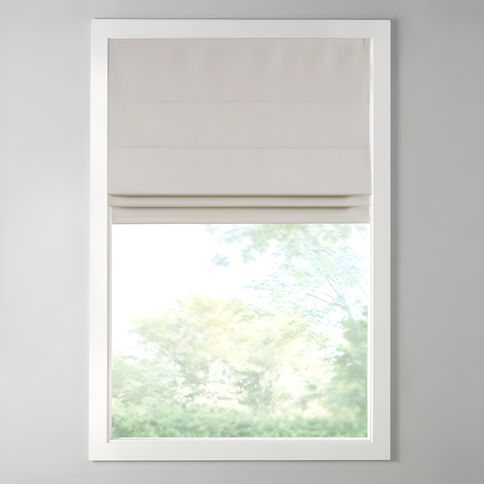 Galen Basketweave Cordless Room Darkening Single Roman Shade