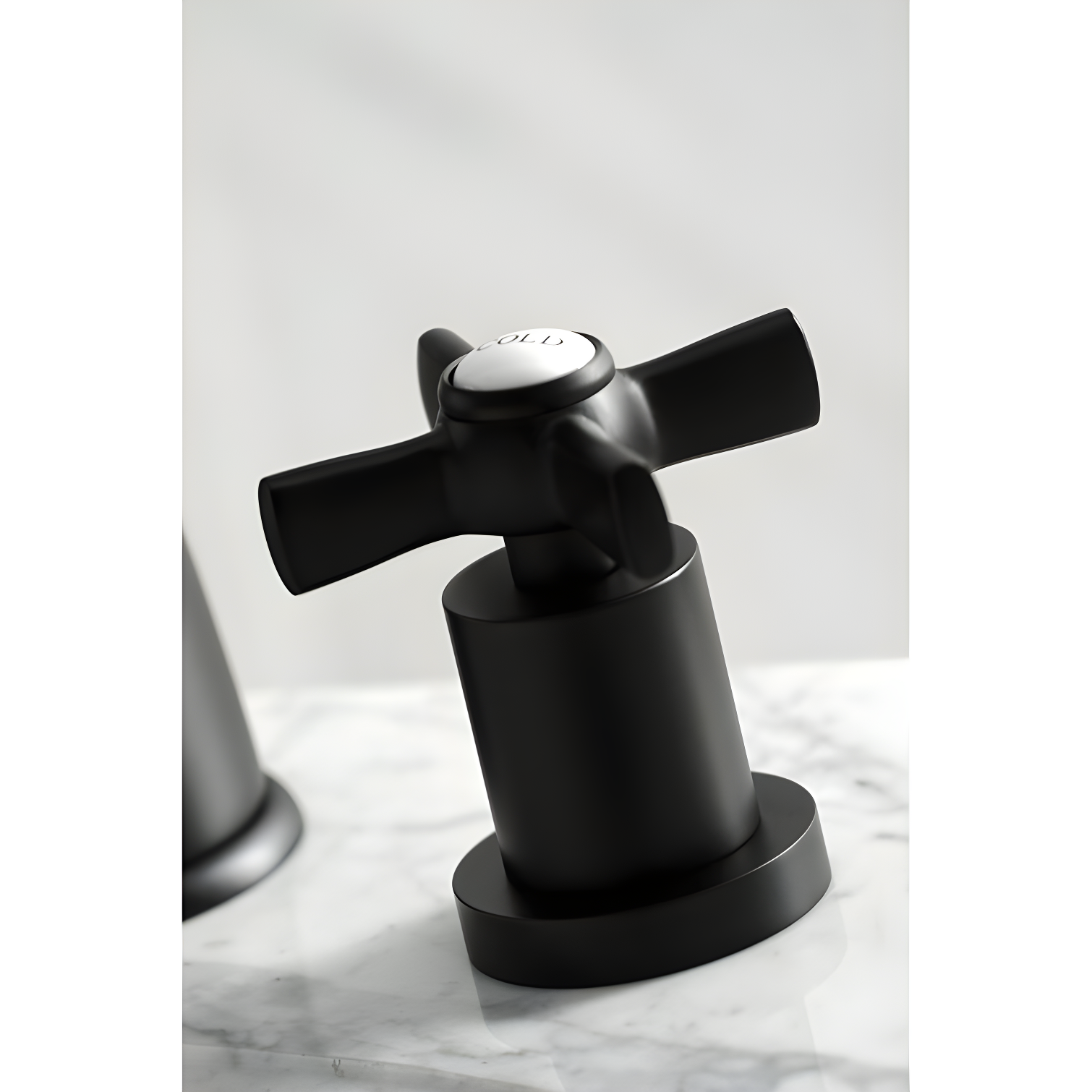 Kingston Brass Millennium Two-Handle 3-Hole Deck Mount Widespread Bathroom Faucet with Brass Pop-Up Drain
