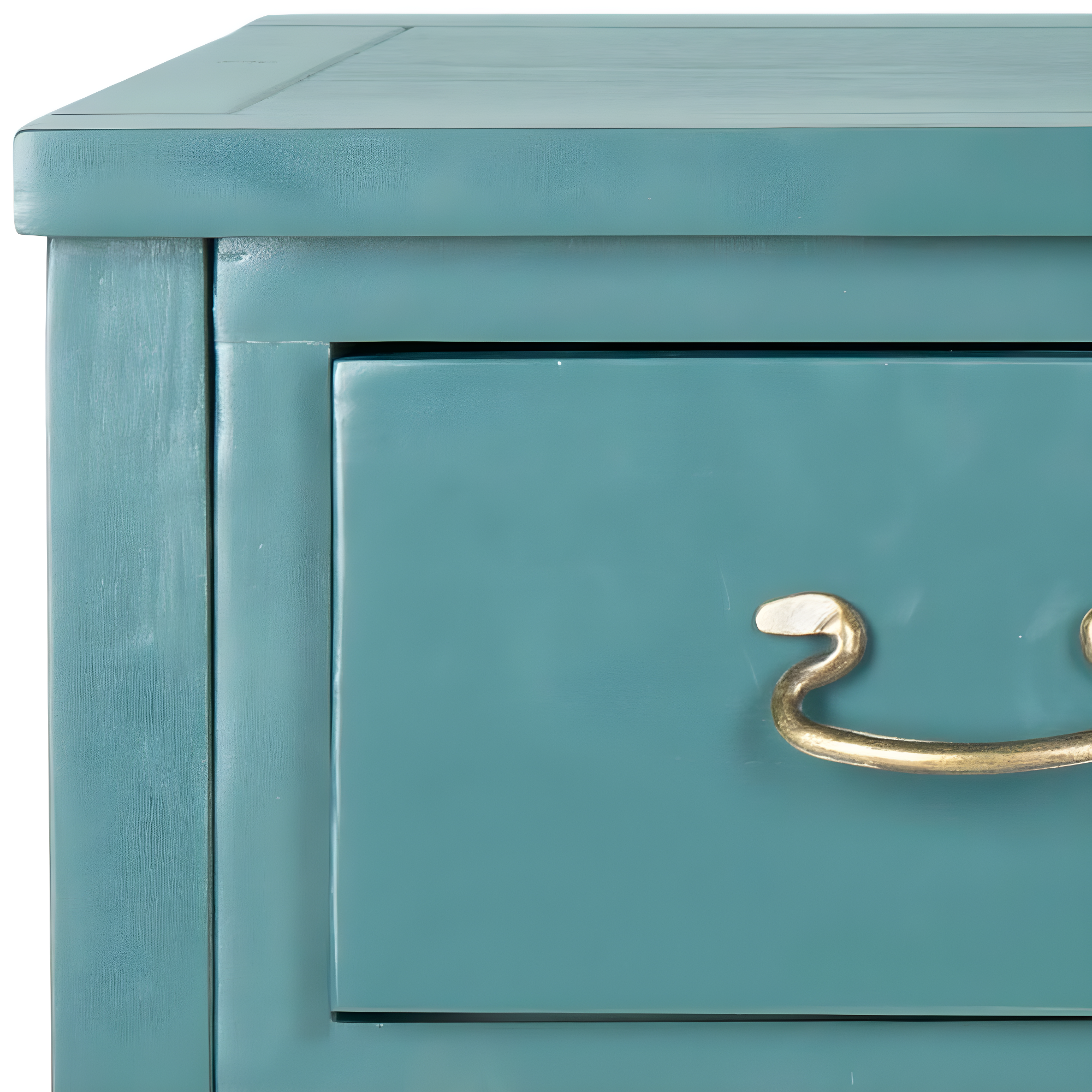 Cindy Console Table - Teal - Safavieh