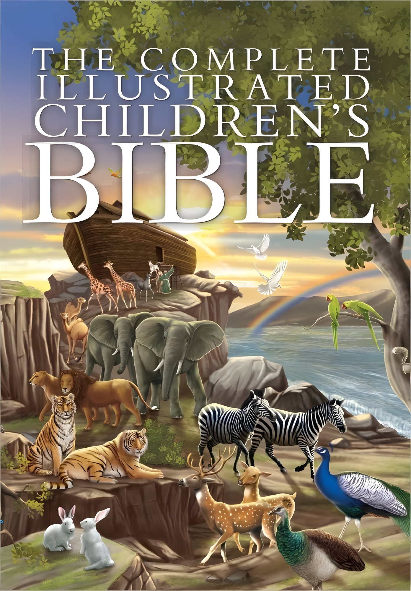 The Complete Illustrated Children's Bible - (Complete Illustrated Children's Bible Library) by  Janice Emmerson (Hardcover)