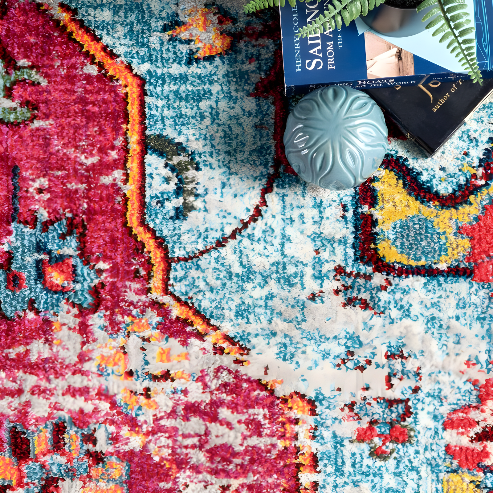 nuLOOM 12'x15' Vintage Corbett Area Rug: Bohemian Medallion, Multicolor, Low Pile, Machine Made, Indoor Use
