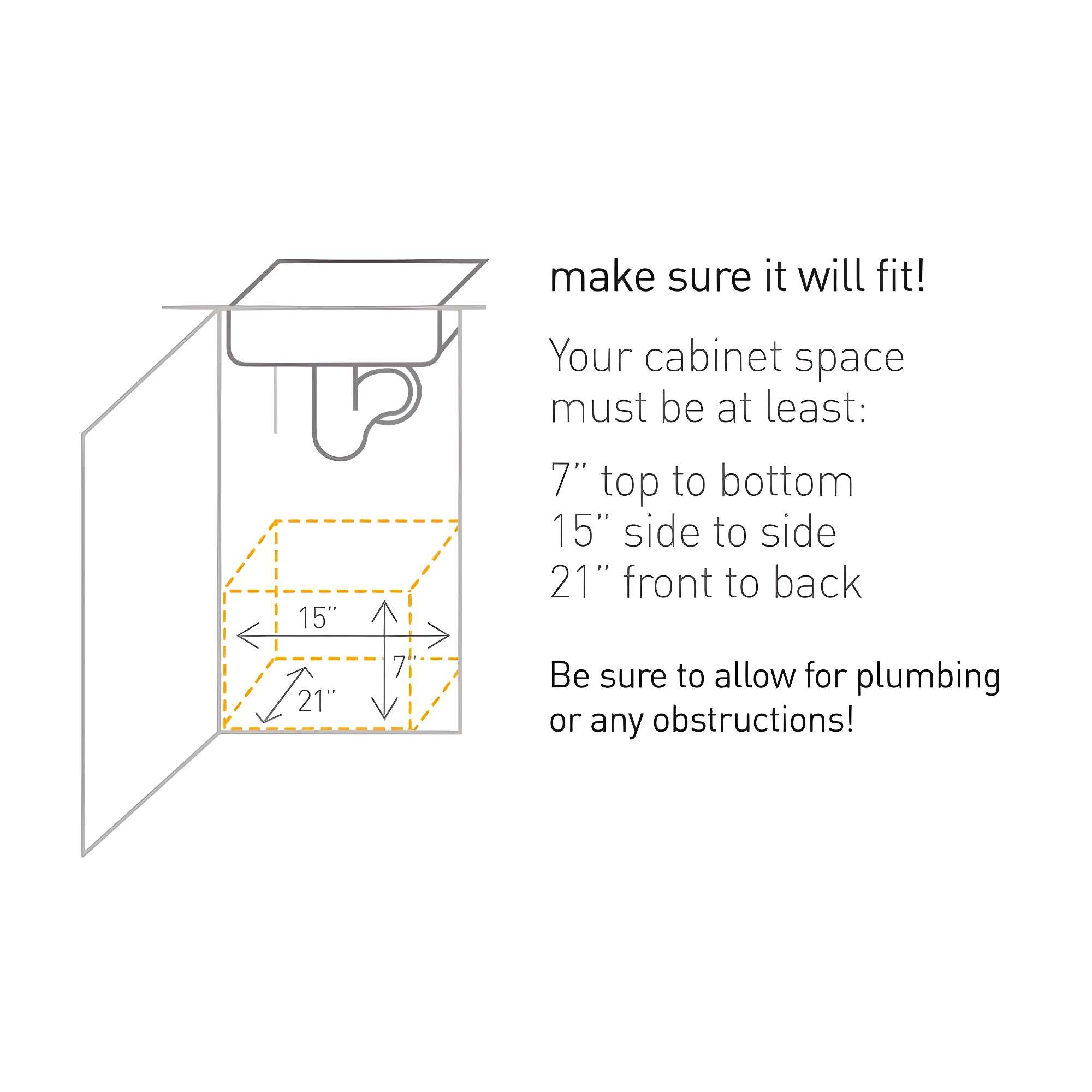 Simplehuman 14" Pull-Out Cabinet Organizer