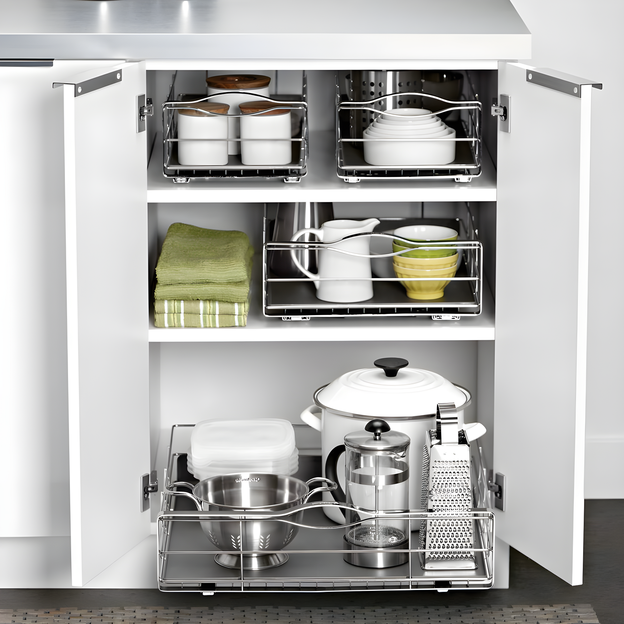 Simplehuman 14" Pull-Out Cabinet Organizer