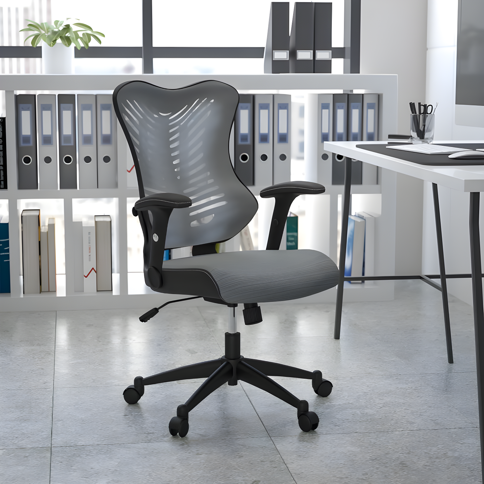 Siwar High-Back Designer Ergonomic Office Chair with Adjustable Armrests