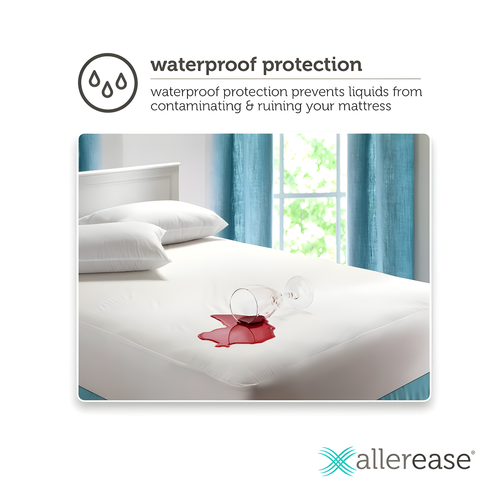 Waterproof Zipper Mattress Protector Mattress Protector Case Pack