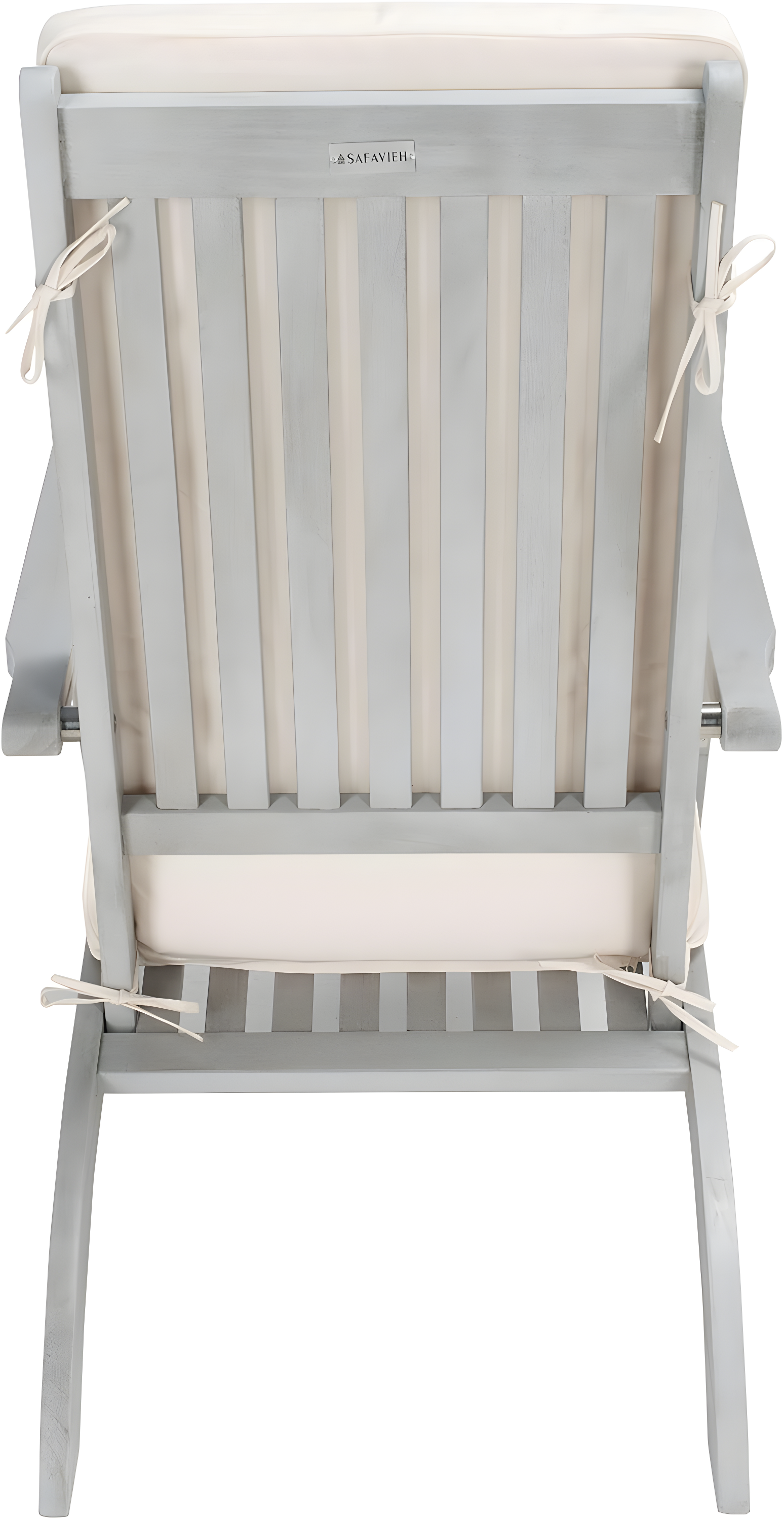 Palmdale Lounge Chair - Outdoor - PAT7015 - Grey/Beige -Safavieh