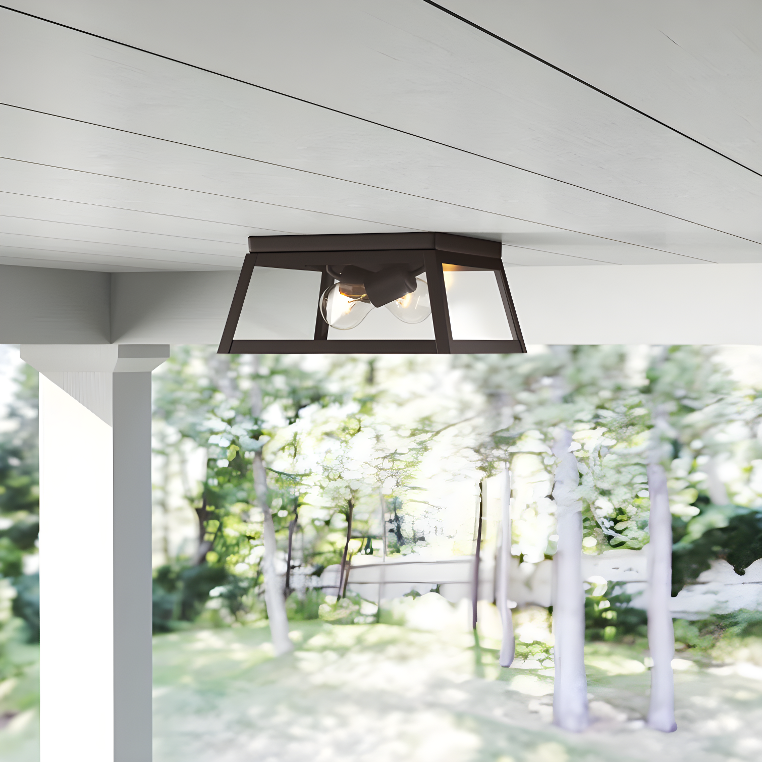 Edenbridge 2 - Bulb Outdoor Flush Mount