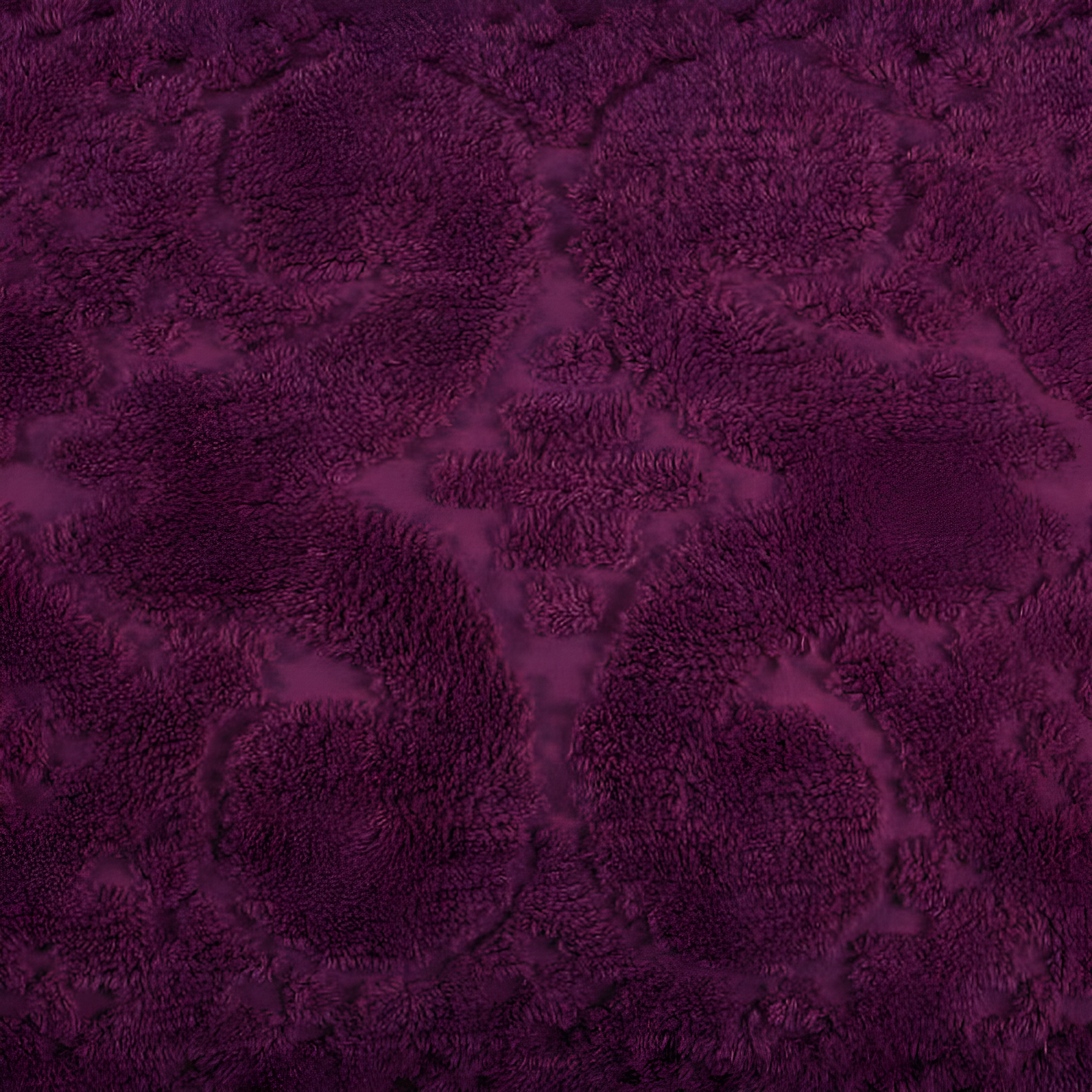 Better Trends Ashton – Luxurious 100% Cotton Tufted Euro Sham in Medallion Design, Super Soft & Lightweight, 26” x 26”, Plum