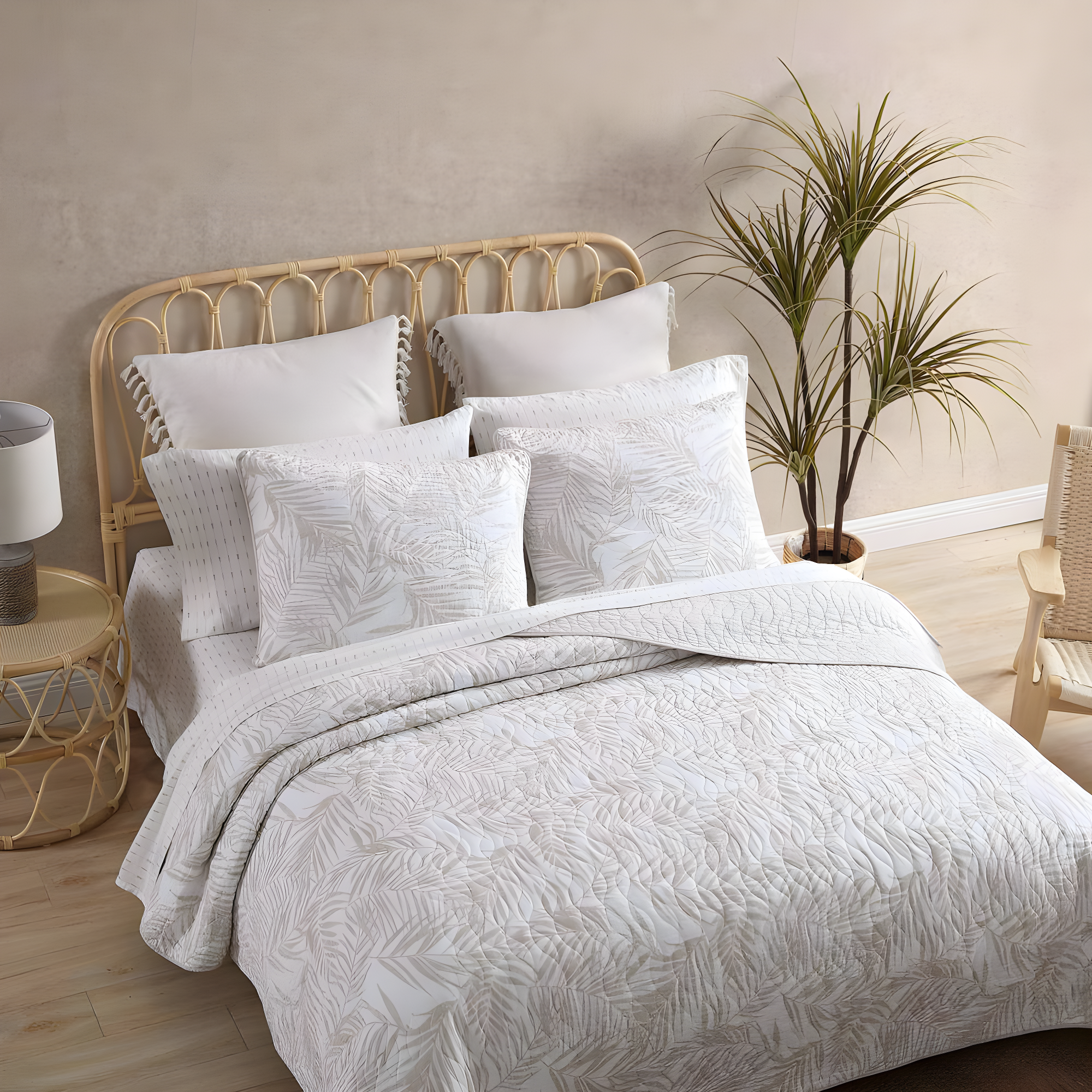 Tommy Bahama Home Tommy Bahama Palmday Cotton Reversible Quilt Set