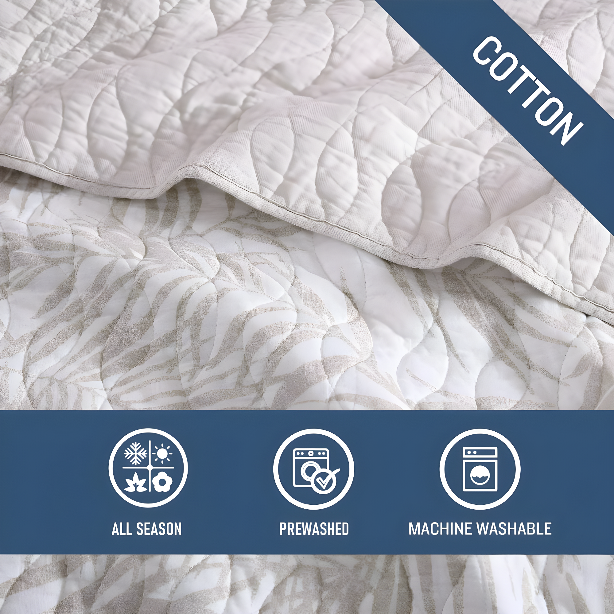 Tommy Bahama Home Tommy Bahama Palmday Cotton Reversible Quilt Set