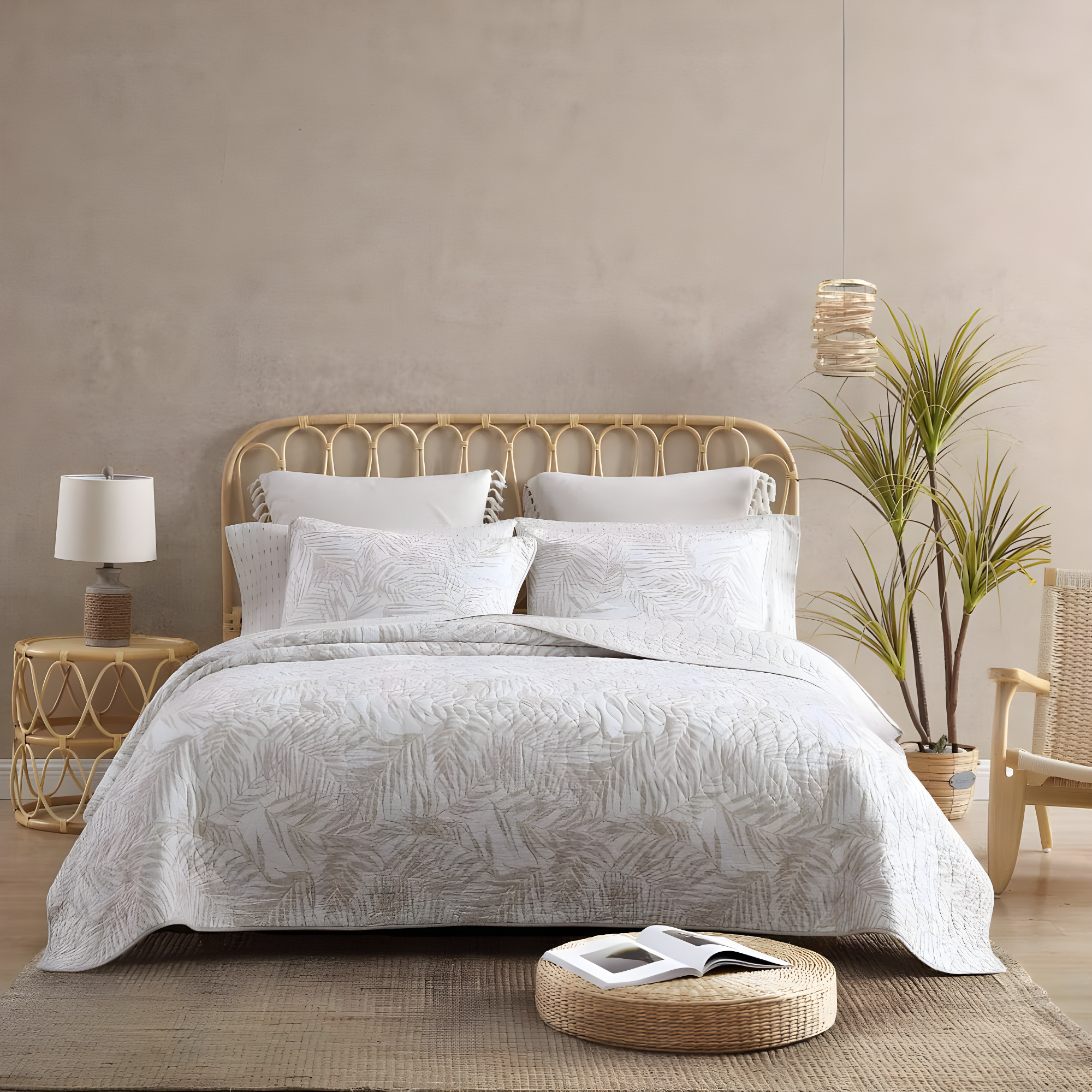 Tommy Bahama Home Tommy Bahama Palmday Cotton Reversible Quilt Set