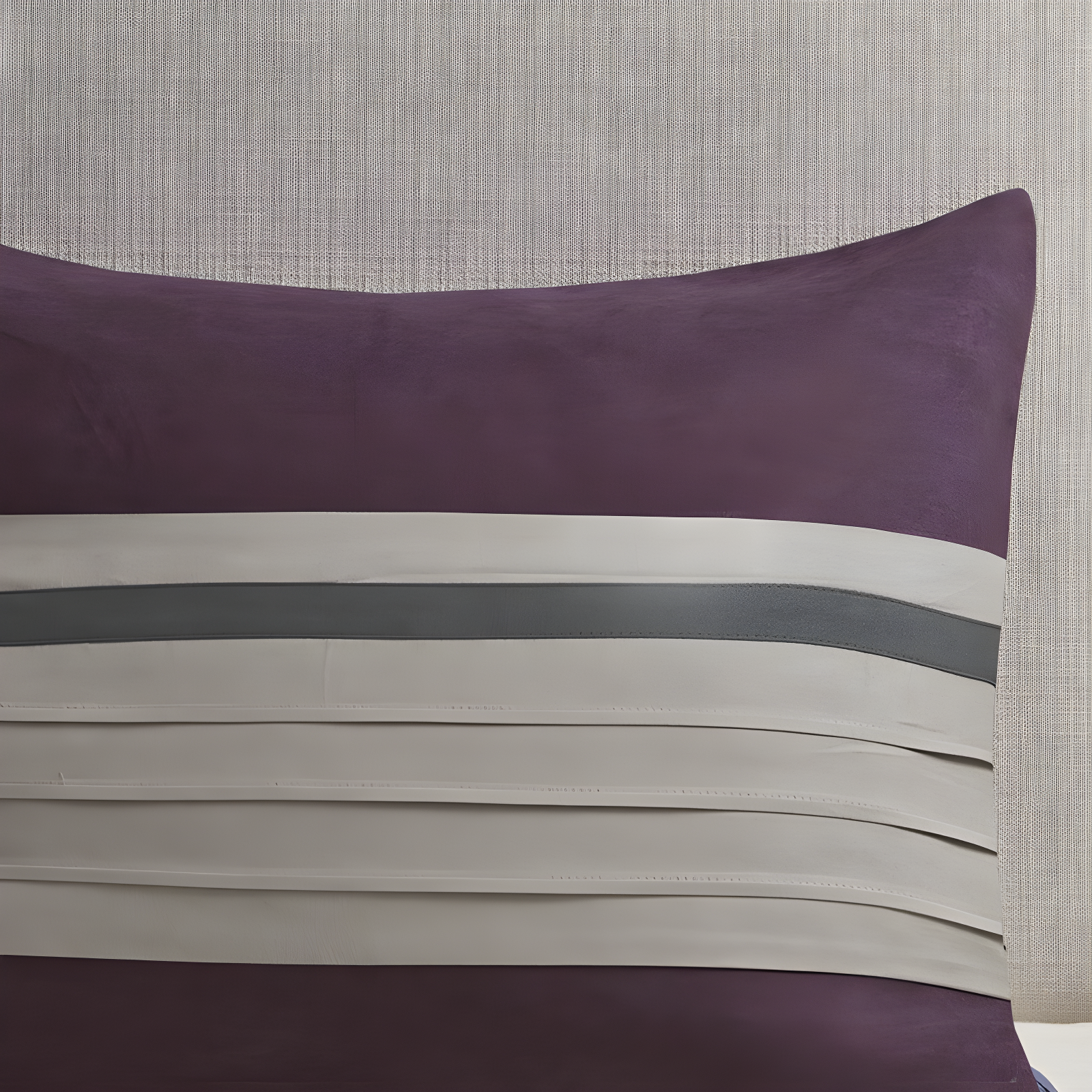 Palmer 7 PC Pieced Faux Suede Comforter Set