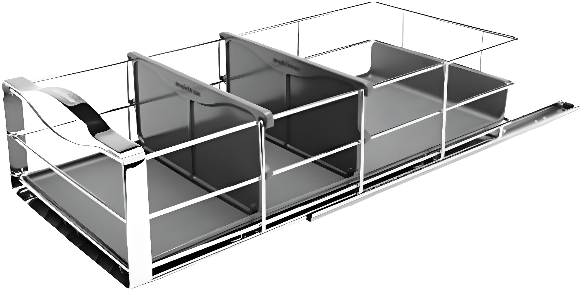 Simplehuman Pull-Out Cabinet Organizer, Heavy-Gauge Steel Frame