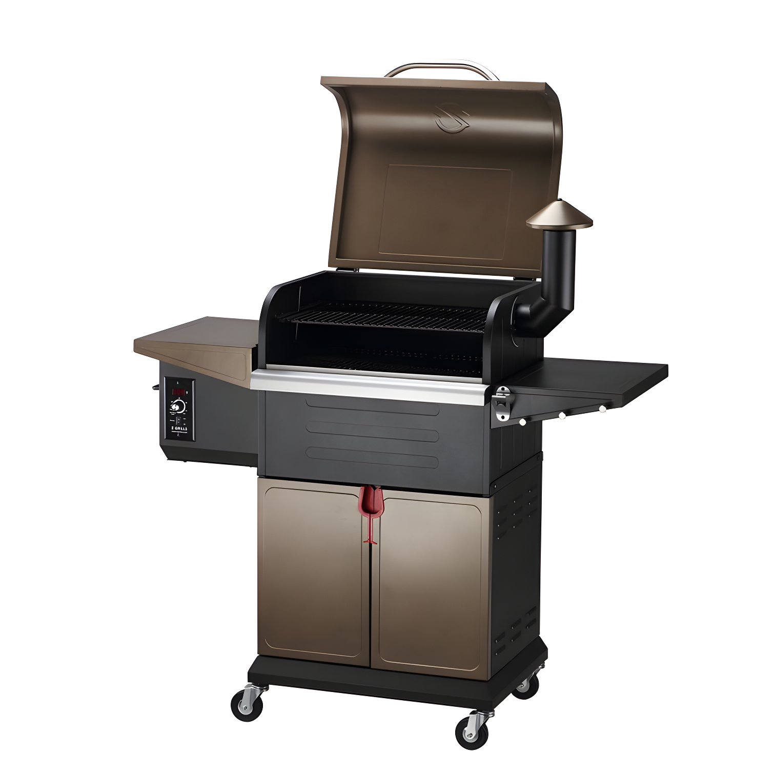 Z GRILLS Upgraded Wood Pellet Grill with PID Controller, 8-in-1, 572 sq in Cooking Area