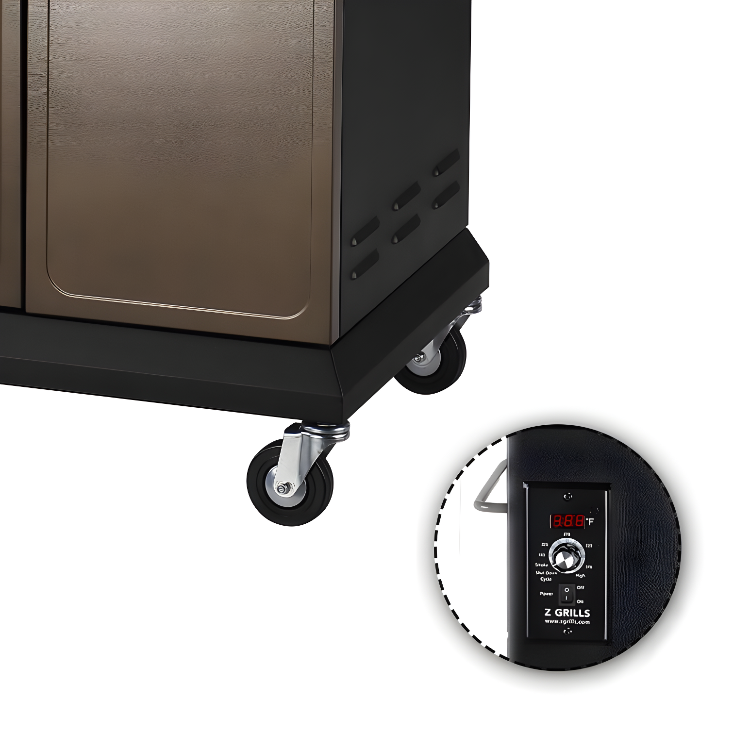 Z GRILLS Upgraded Wood Pellet Grill with PID Controller, 8-in-1, 572 sq in Cooking Area