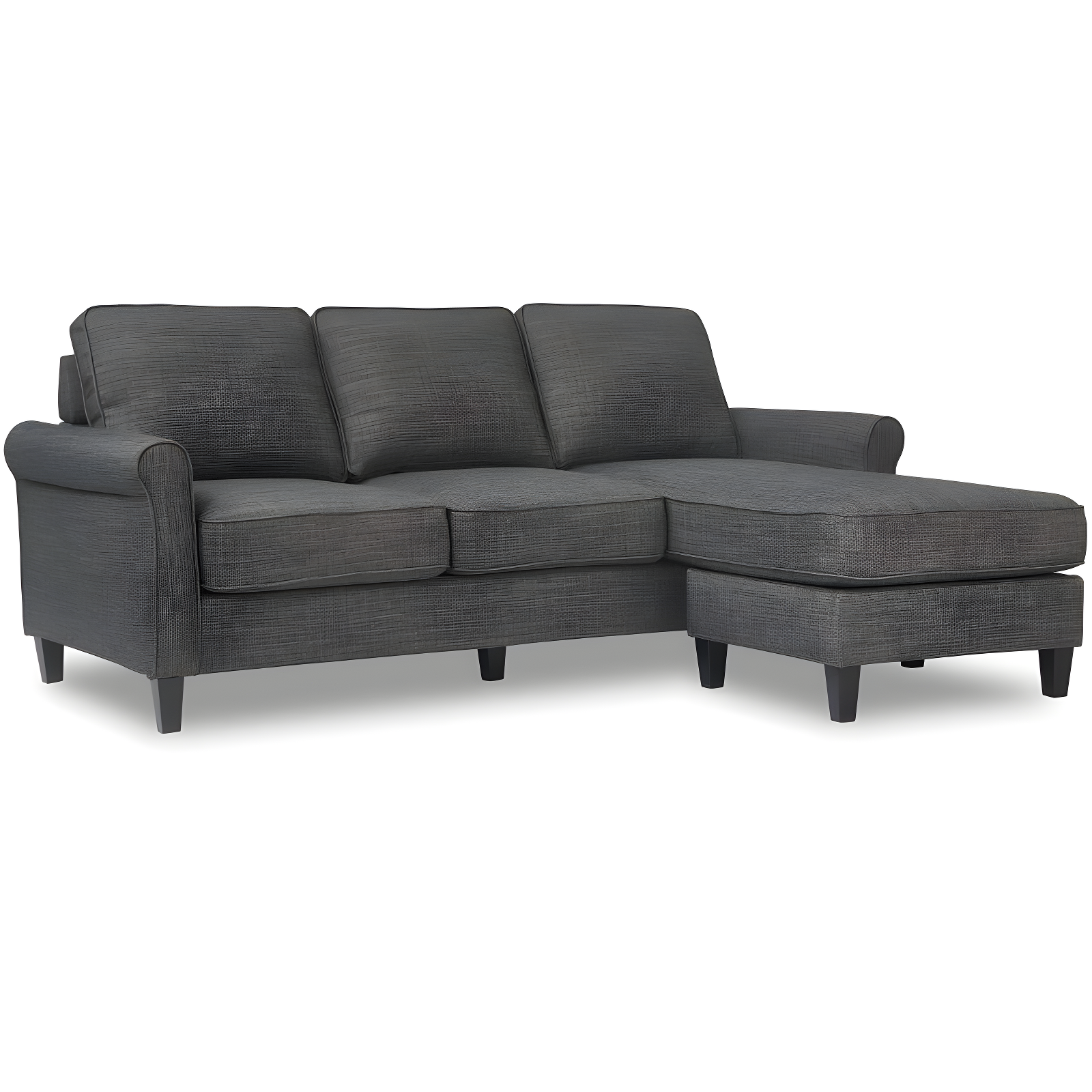 Serta Harmon Upholstered Reversible Sectional Sofa and Chaise
