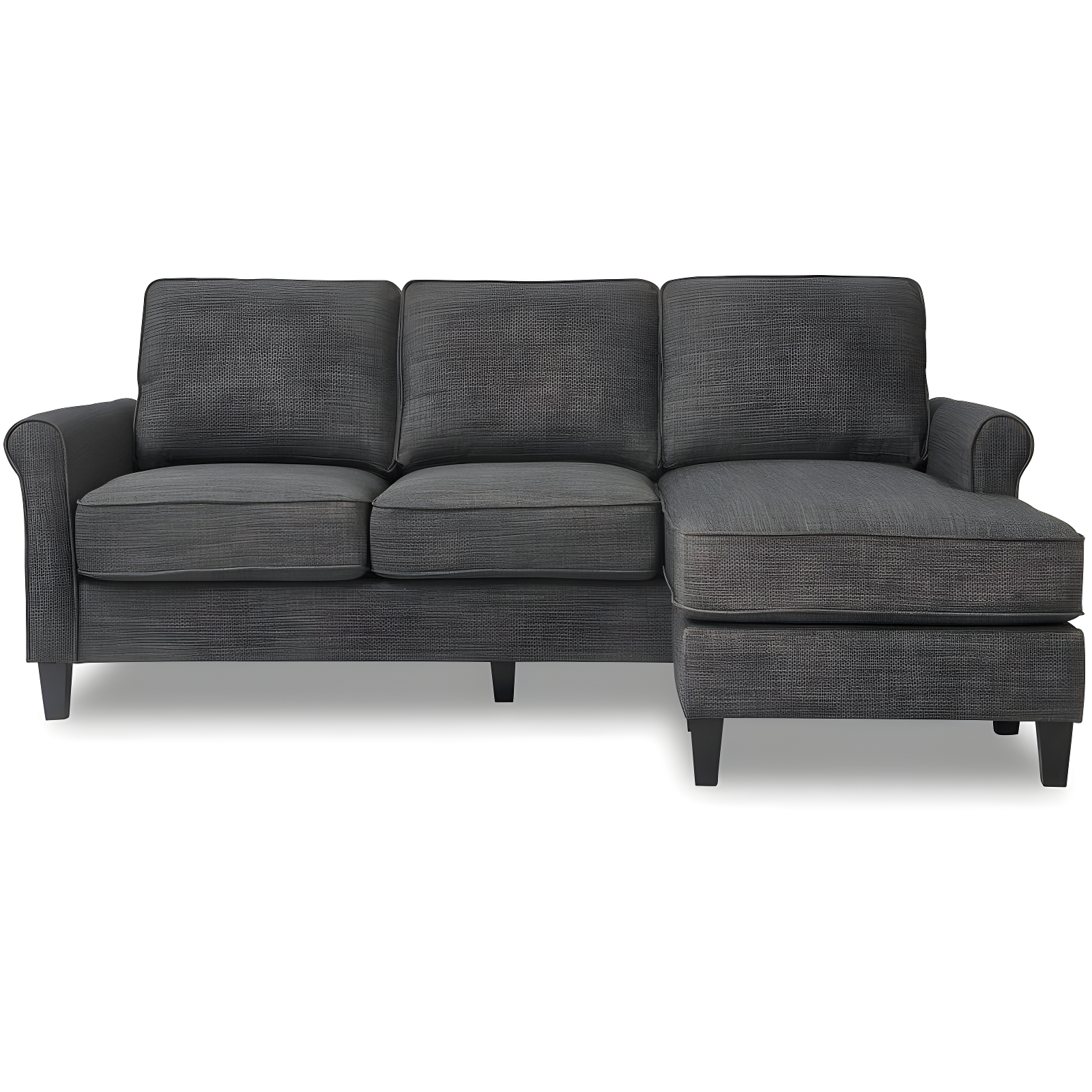 Serta Harmon Upholstered Reversible Sectional Sofa and Chaise