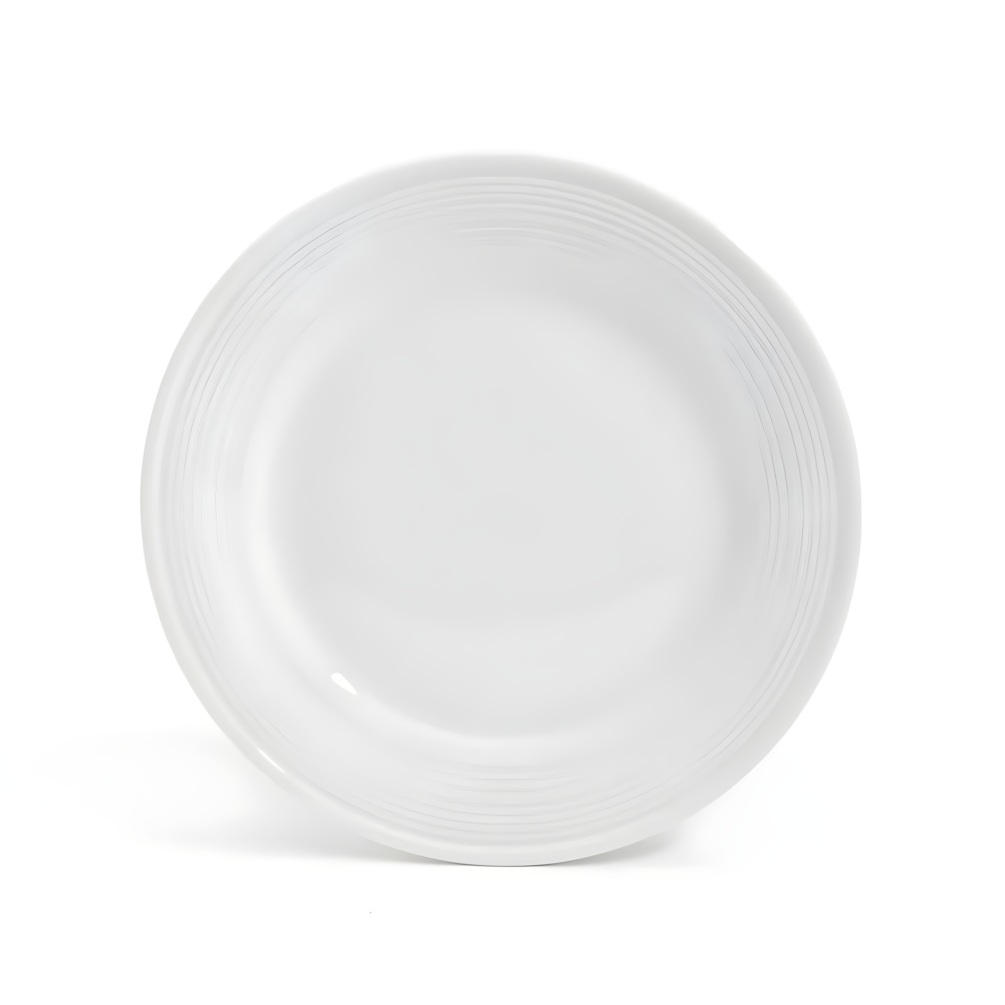 Gibson Home Embossed Buffet 16 Piece Ceramic Dinnerware Set in White