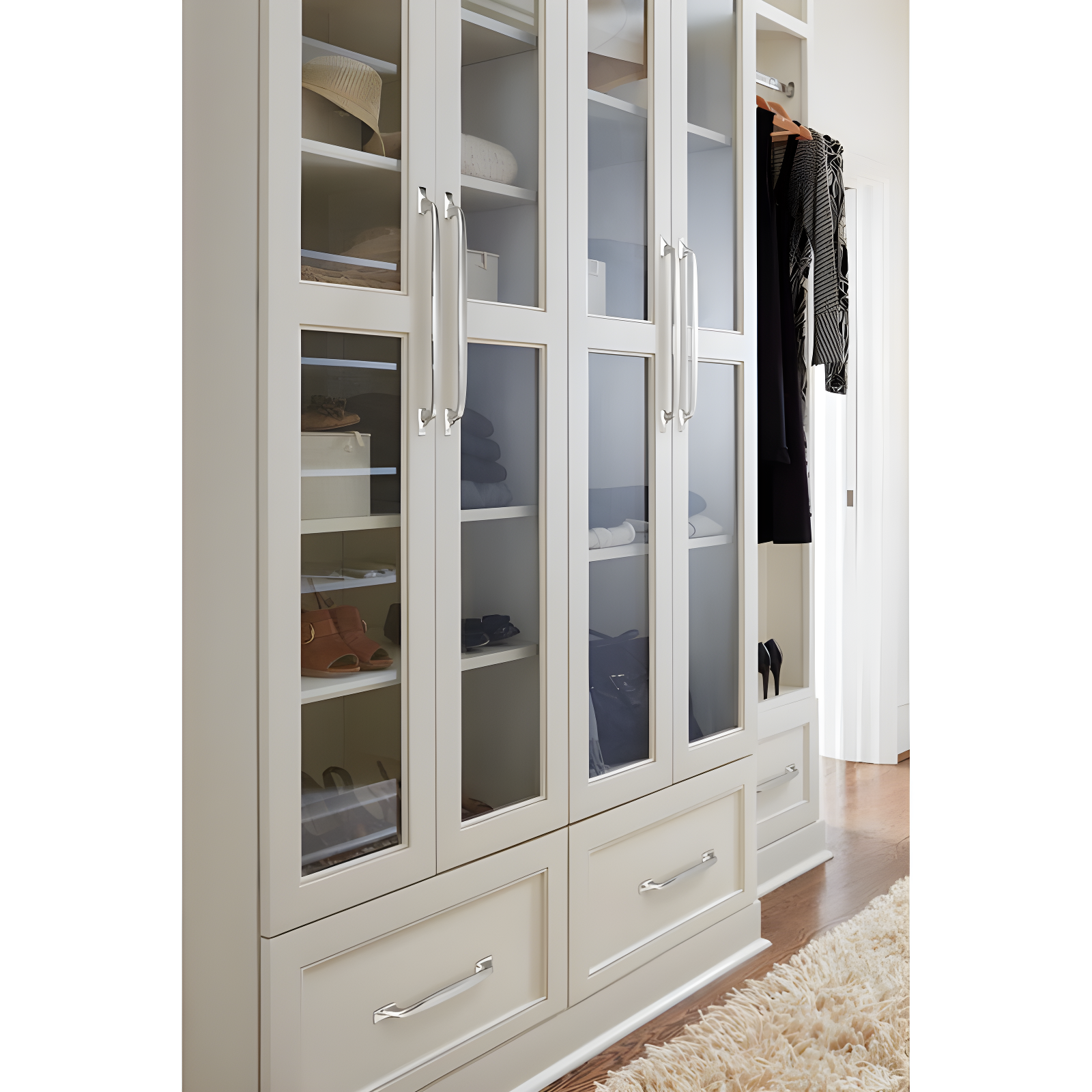 Amerock Highland Ridge 18 inch (457mm) Center-to-Center Polished Chrome Appliance Pull