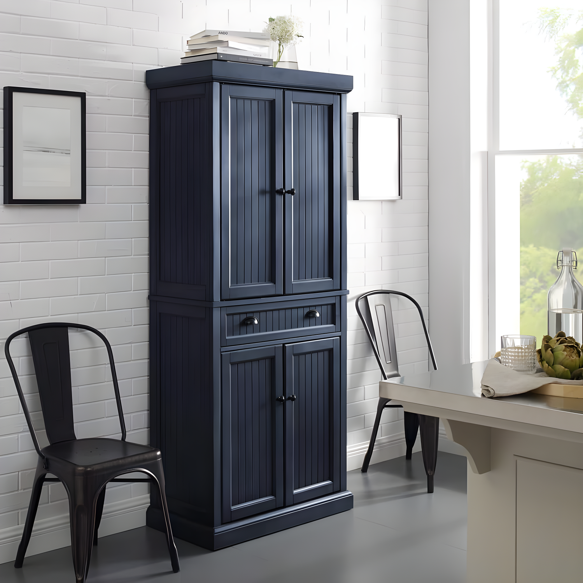 Seaside 72'' Kitchen Pantry