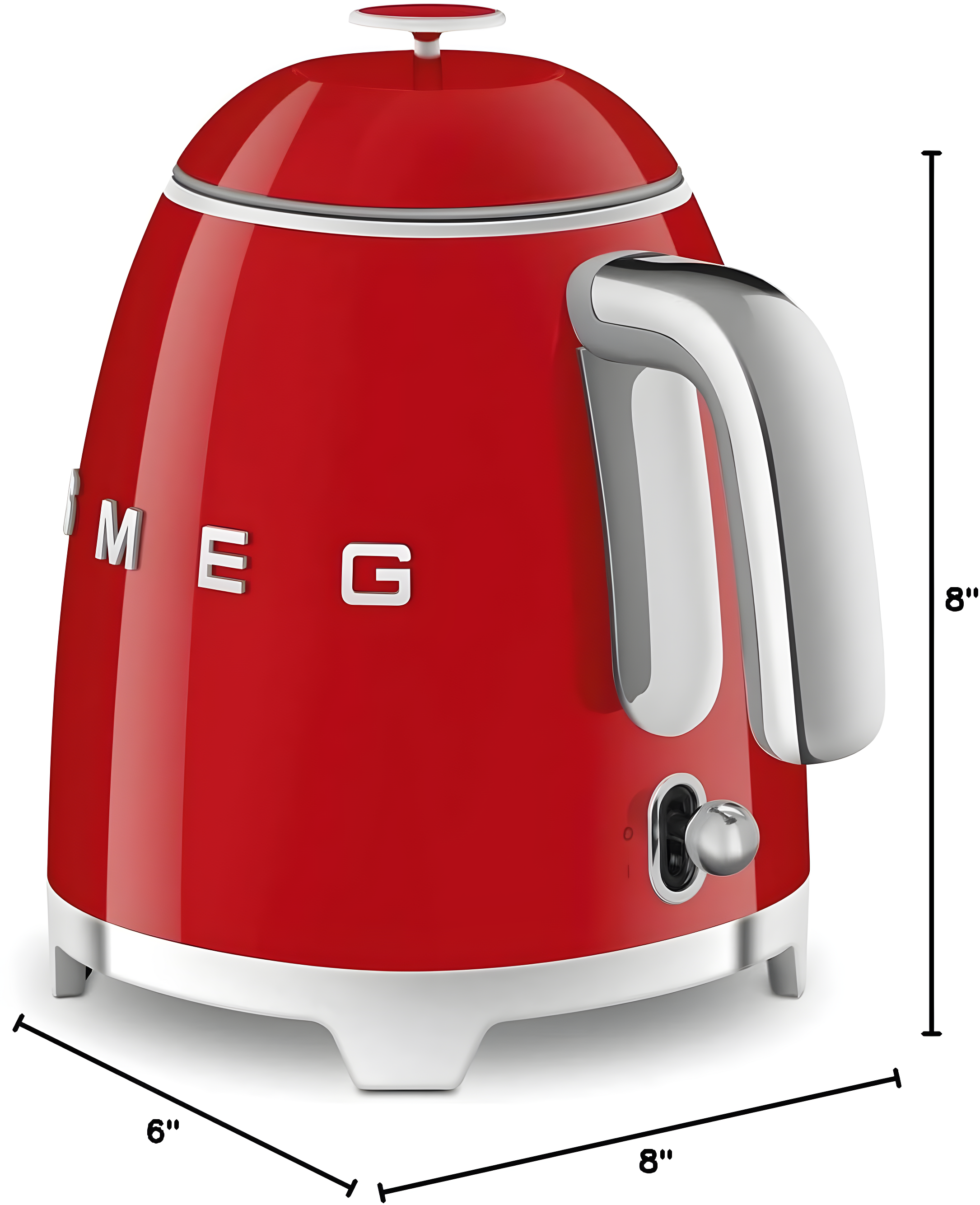 SMEG 50's Retro Style 3-Cup Mini Electric Kettle