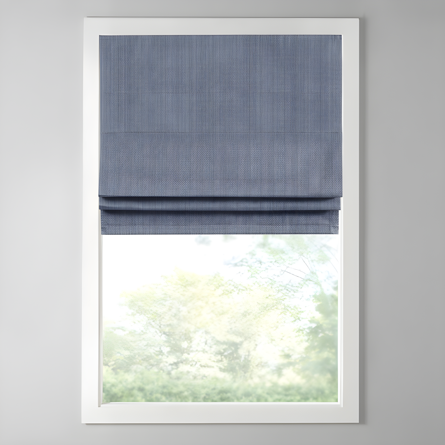 Galen Basketweave Cordless Room Darkening Roman Shade