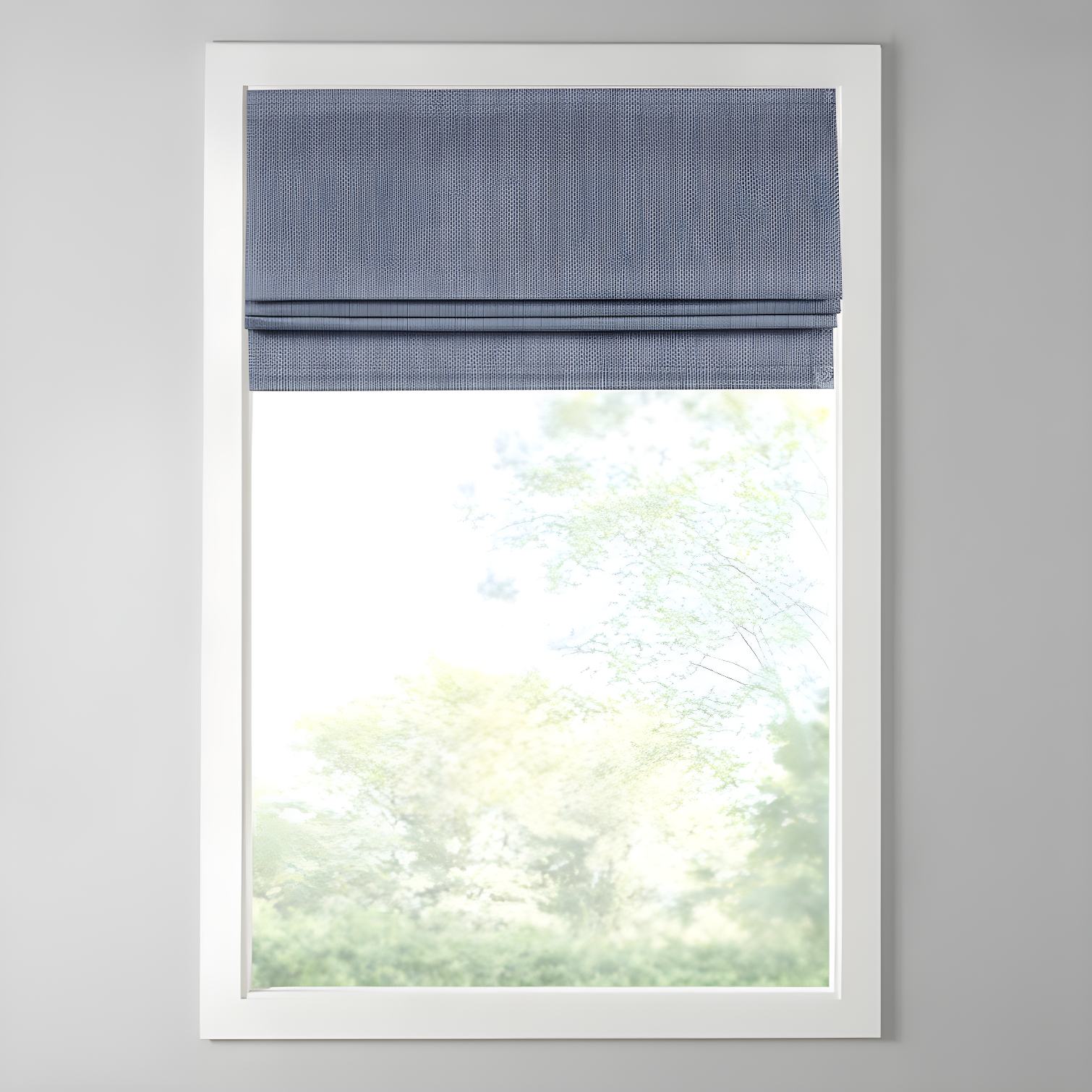 Galen Basketweave Cordless Room Darkening Roman Shade