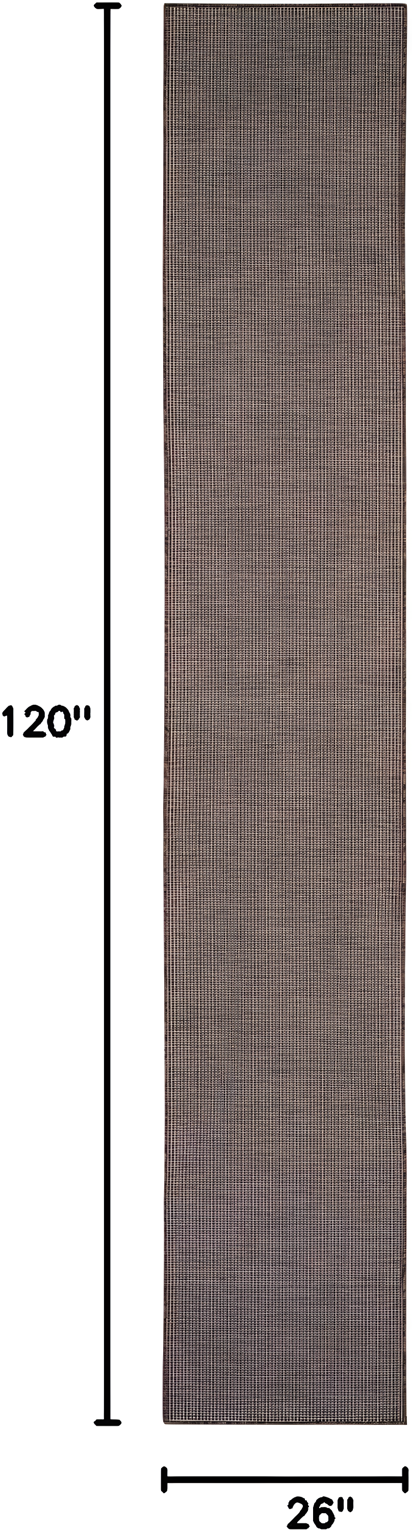 Nourison Positano POS01 Indoor/outdoor Area Rug - Natural 2'2" x 10'