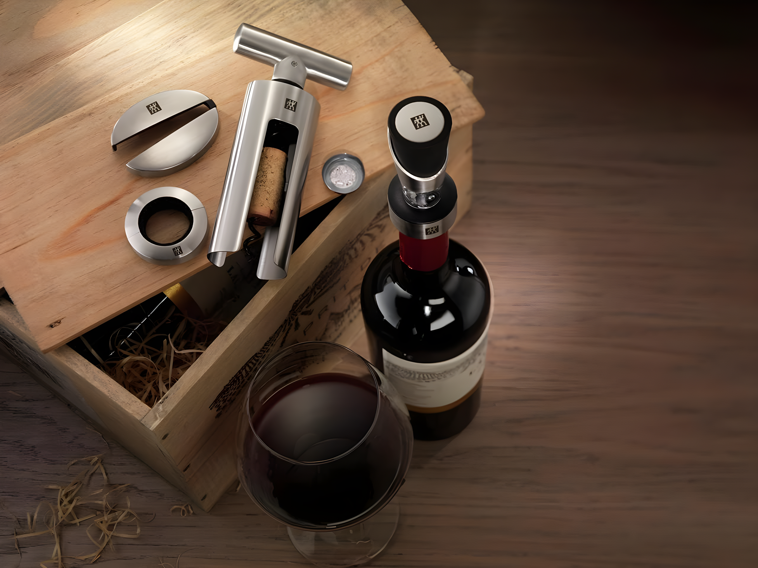 ZWILLING J.A. Henckels ZWILLING Sommelier 4-Piece Wine Tool Set