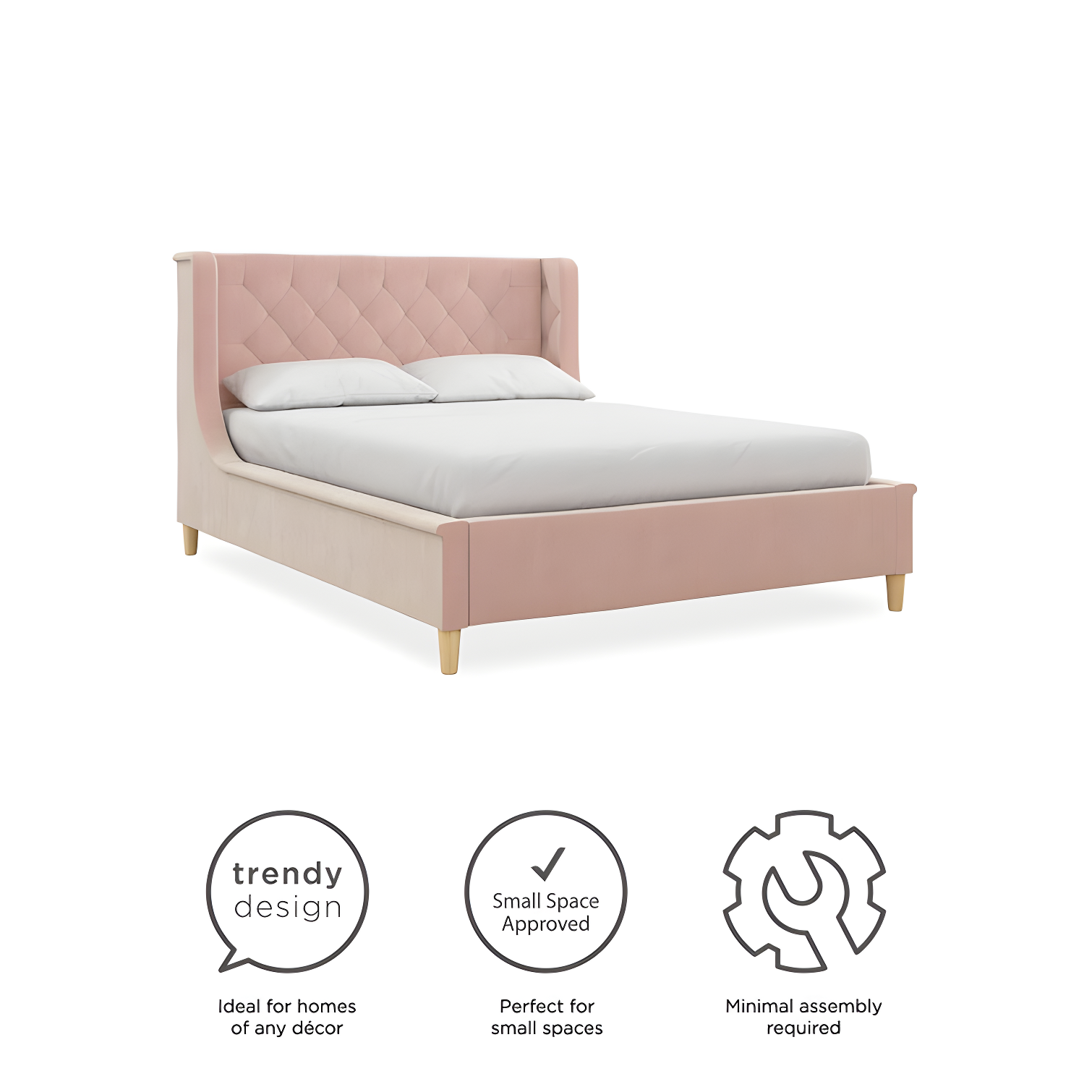 Ambrosia Full Platform Bed