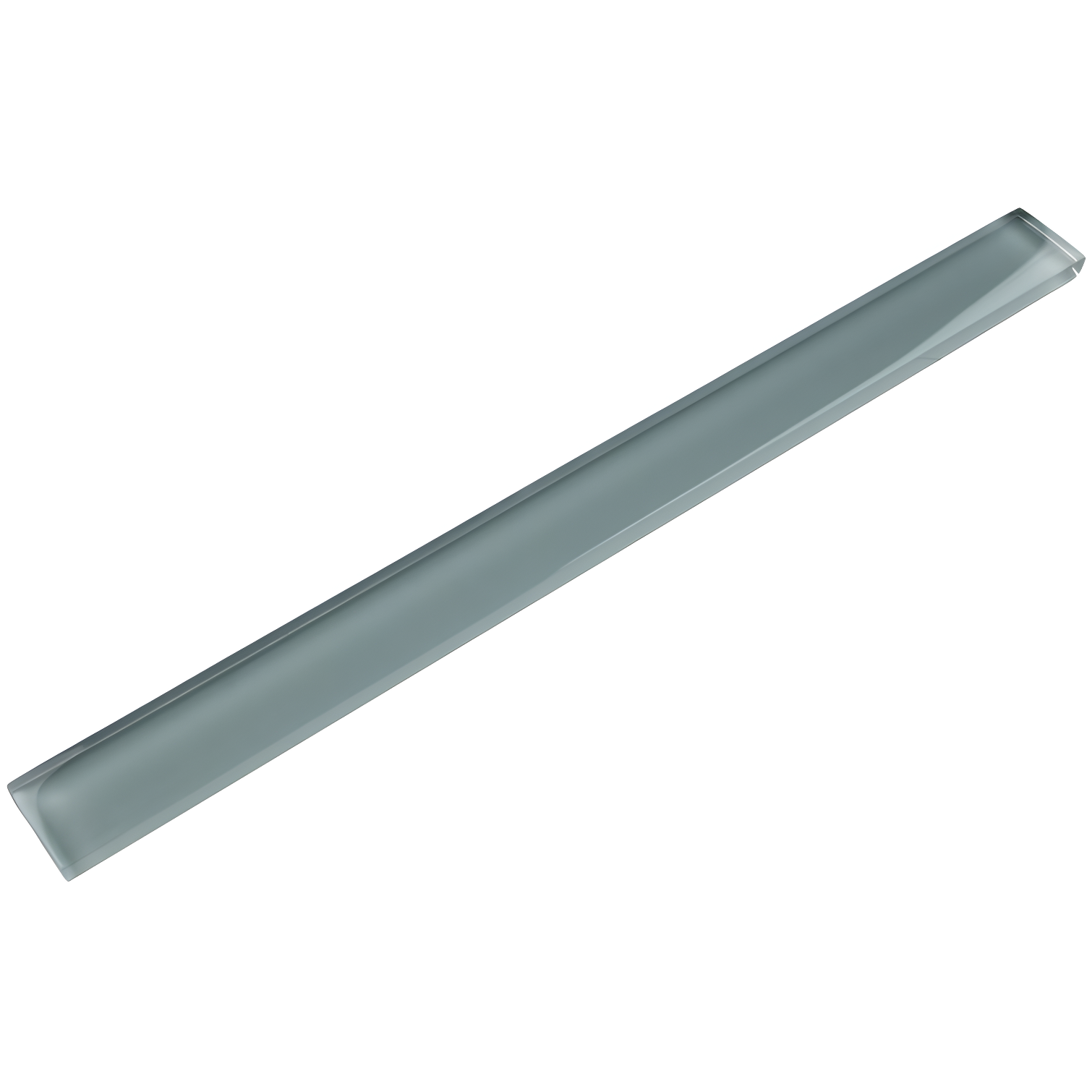 Pencil 1'' x 11.75'' Glass Border Tile (Set of 11)