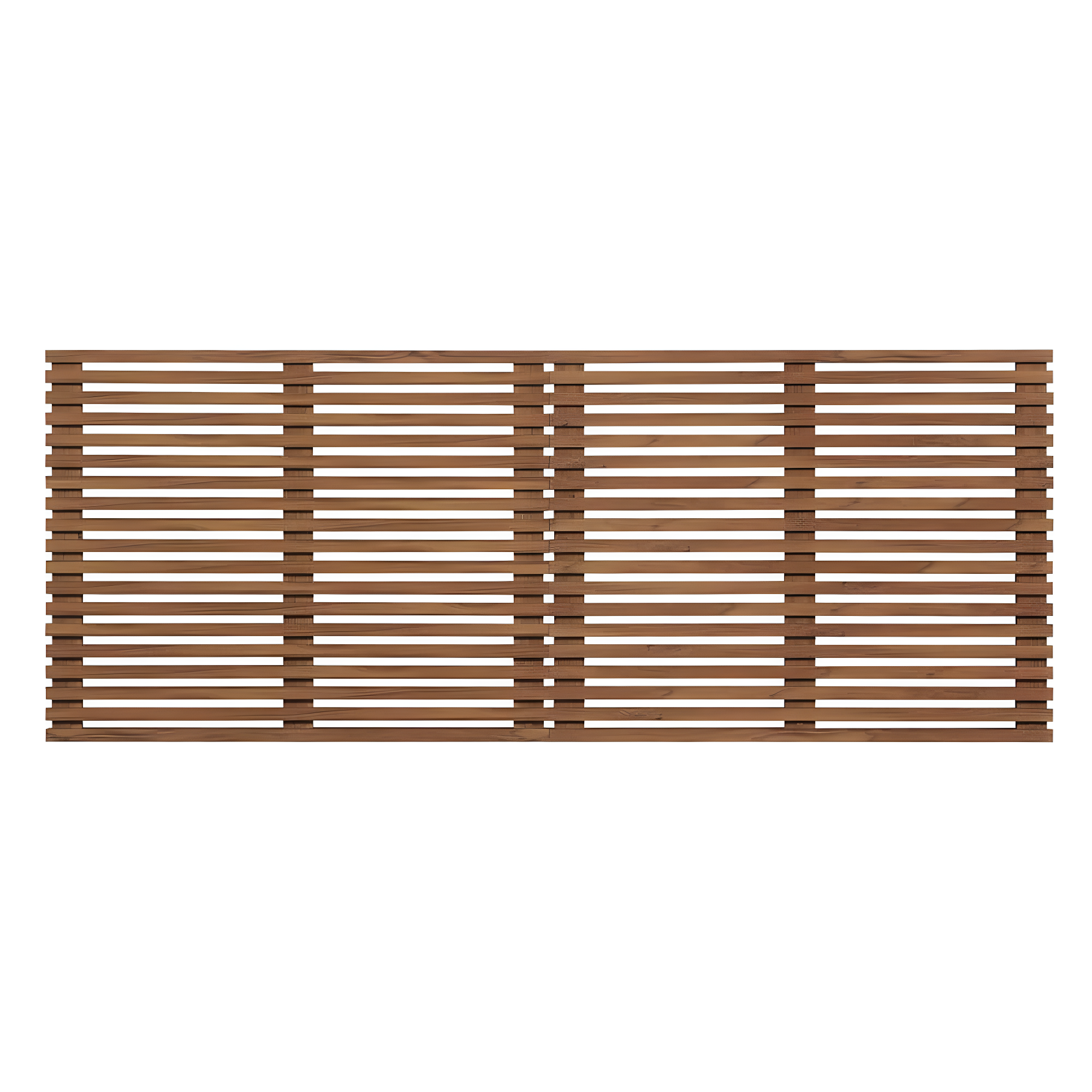 Modway Render Wall Mount Modern Wood King Headboard in Walnut