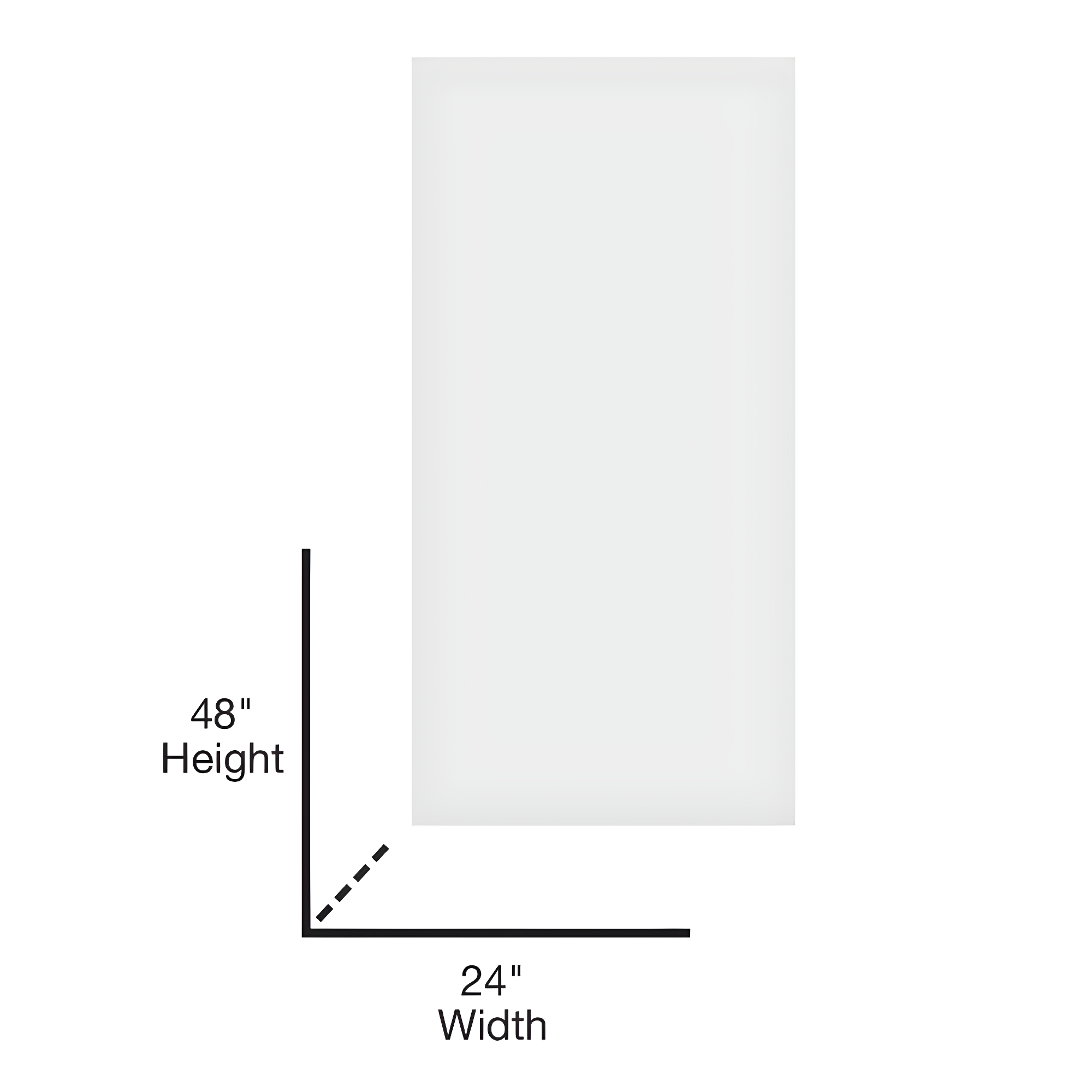 Armstrong 2x4 GRENOBLE Acoustic Ceiling Tiles for Suspended Ceiling Grids, 8-tiles per pack, White