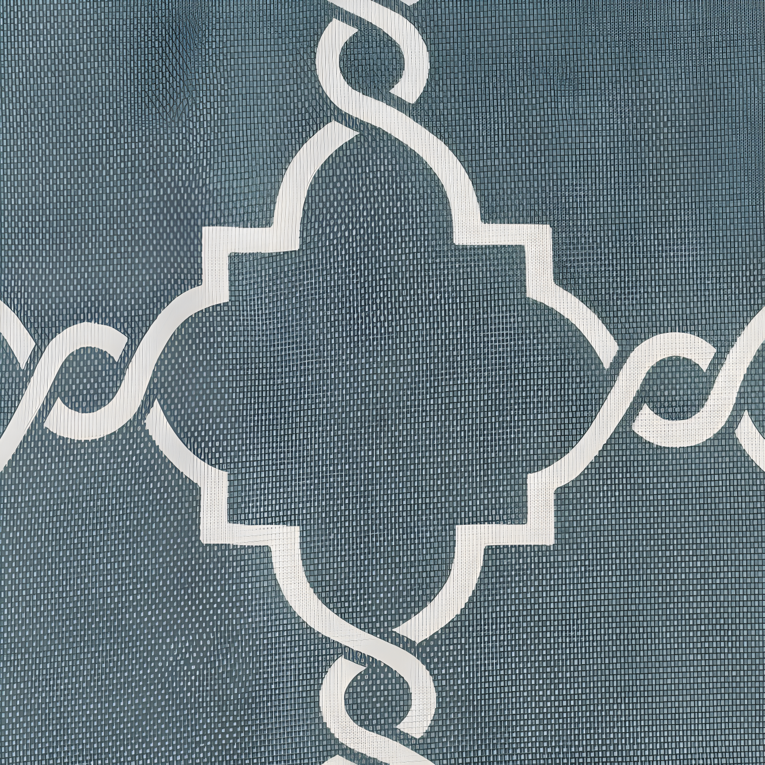 Madison Park Fretwork Print Grommet Top Single Window Curtain Panel