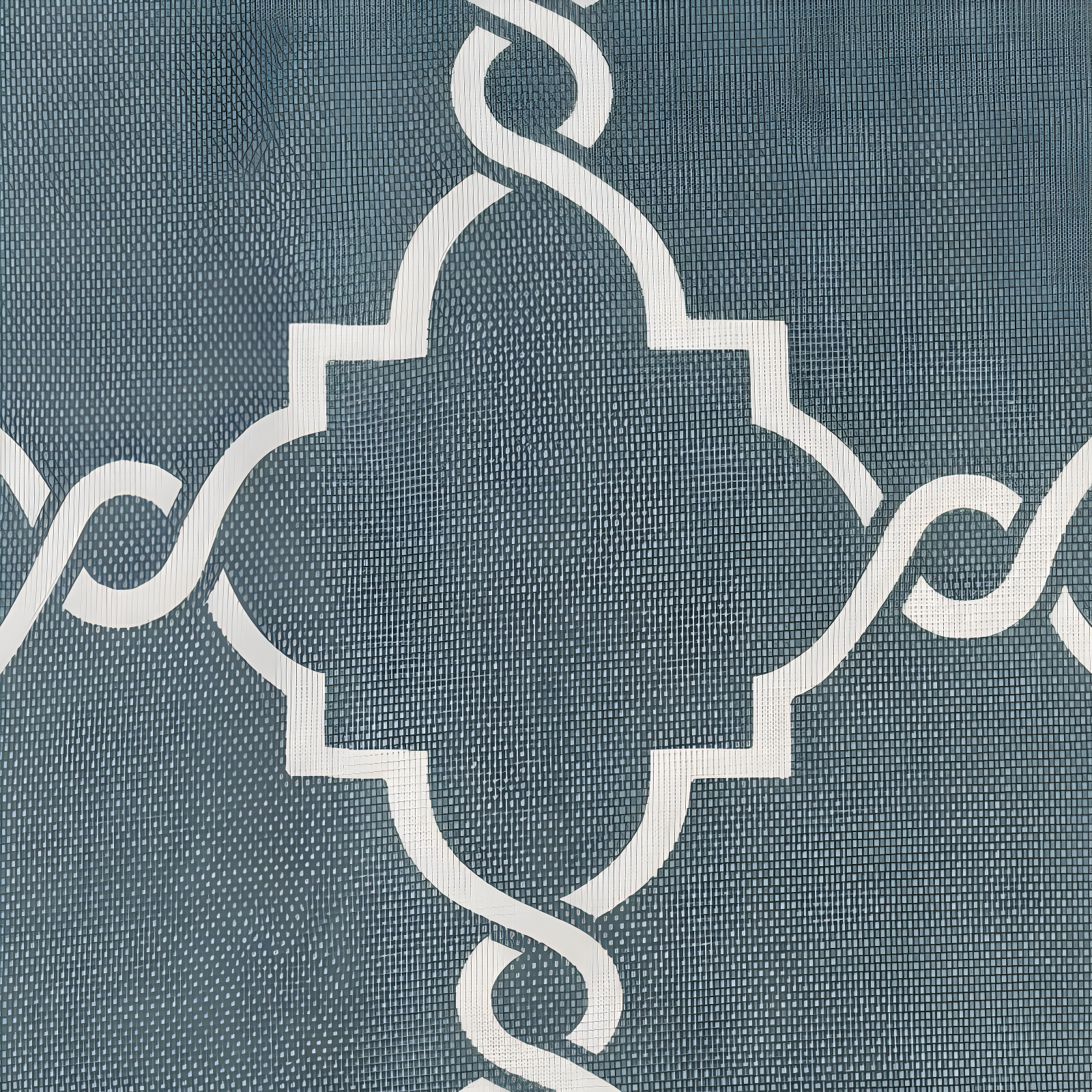 Madison Park Fretwork Print Grommet Top Single Window Curtain Panel