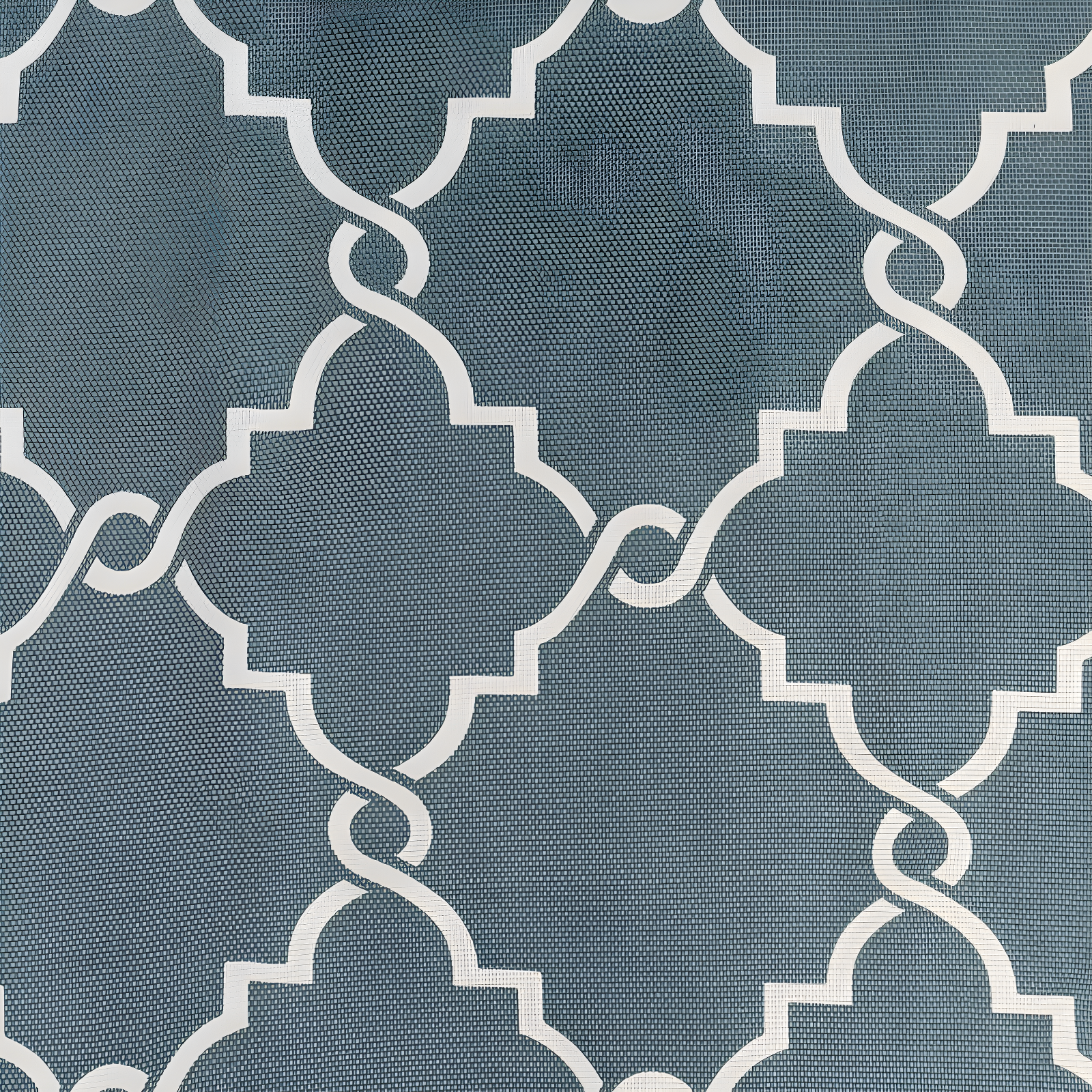 Madison Park Fretwork Print Grommet Top Single Window Curtain Panel