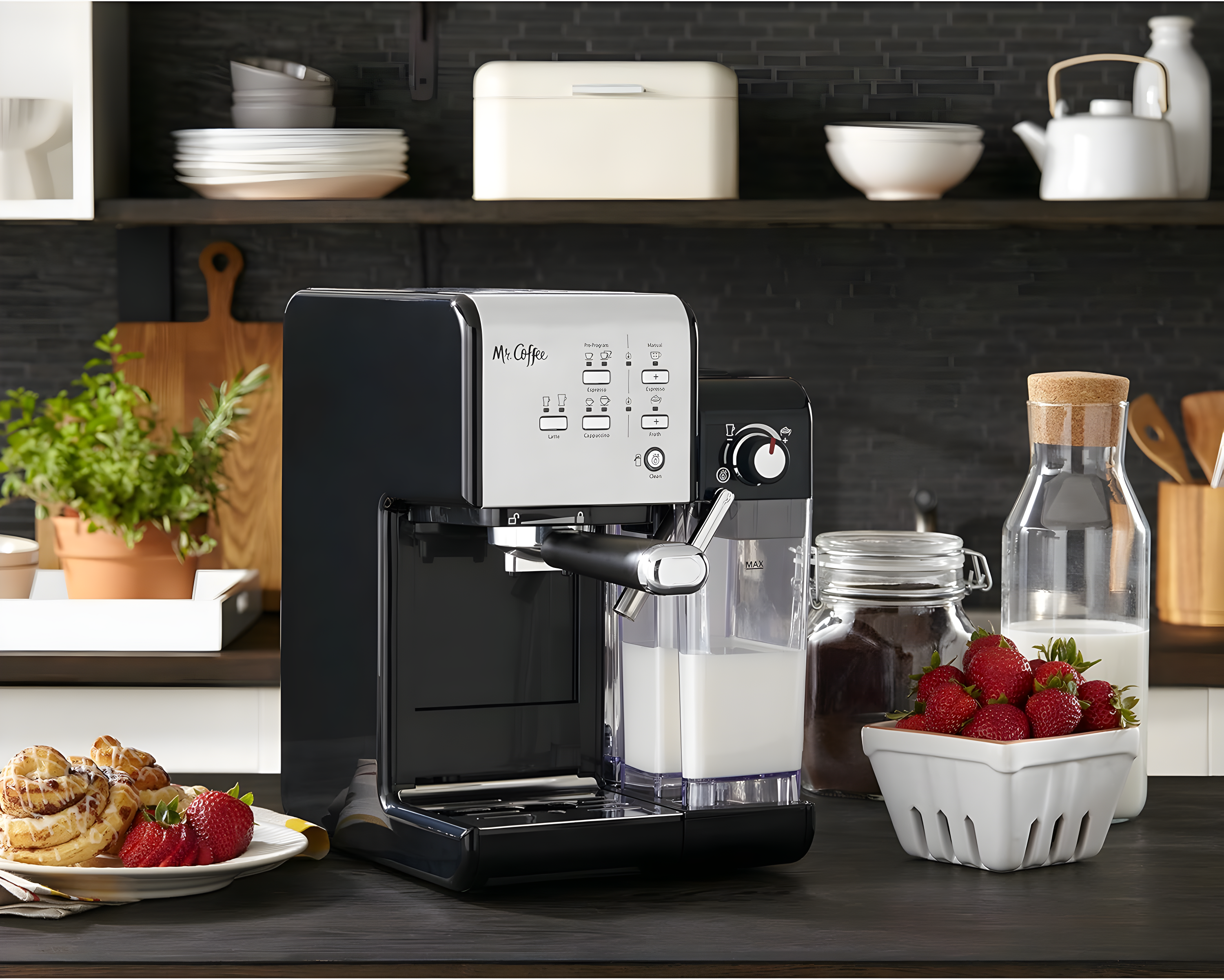 Mr. Coffee OneTouch CoffeeHouse Espresso and Cappuccino Machine