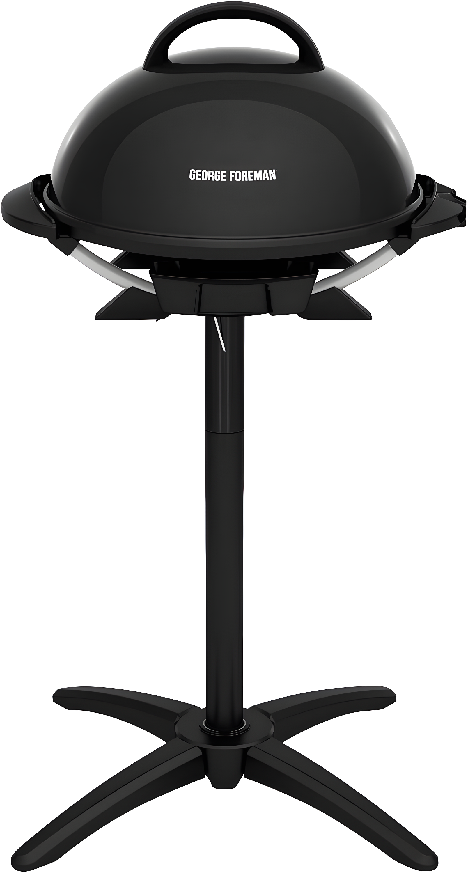 George Foreman George Foreman Indoor/Outdoor Electric Patio Grill, Apartment Approved, 15-Serving, Removable Stand, Black