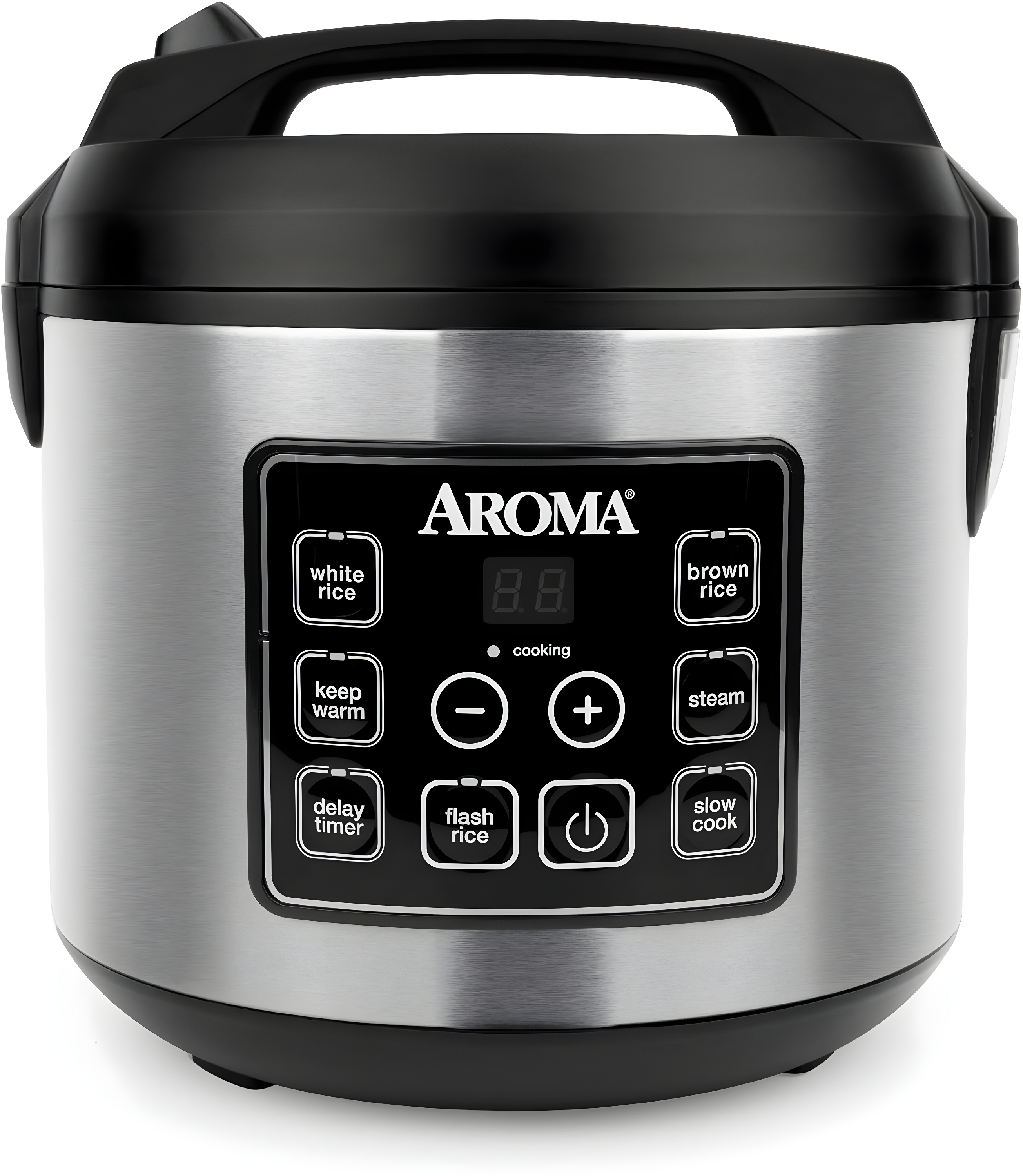 Aroma Aroma 5 Qt. Cool Touch Digital Slow Cooker, Food Steamer and Rice Cooker