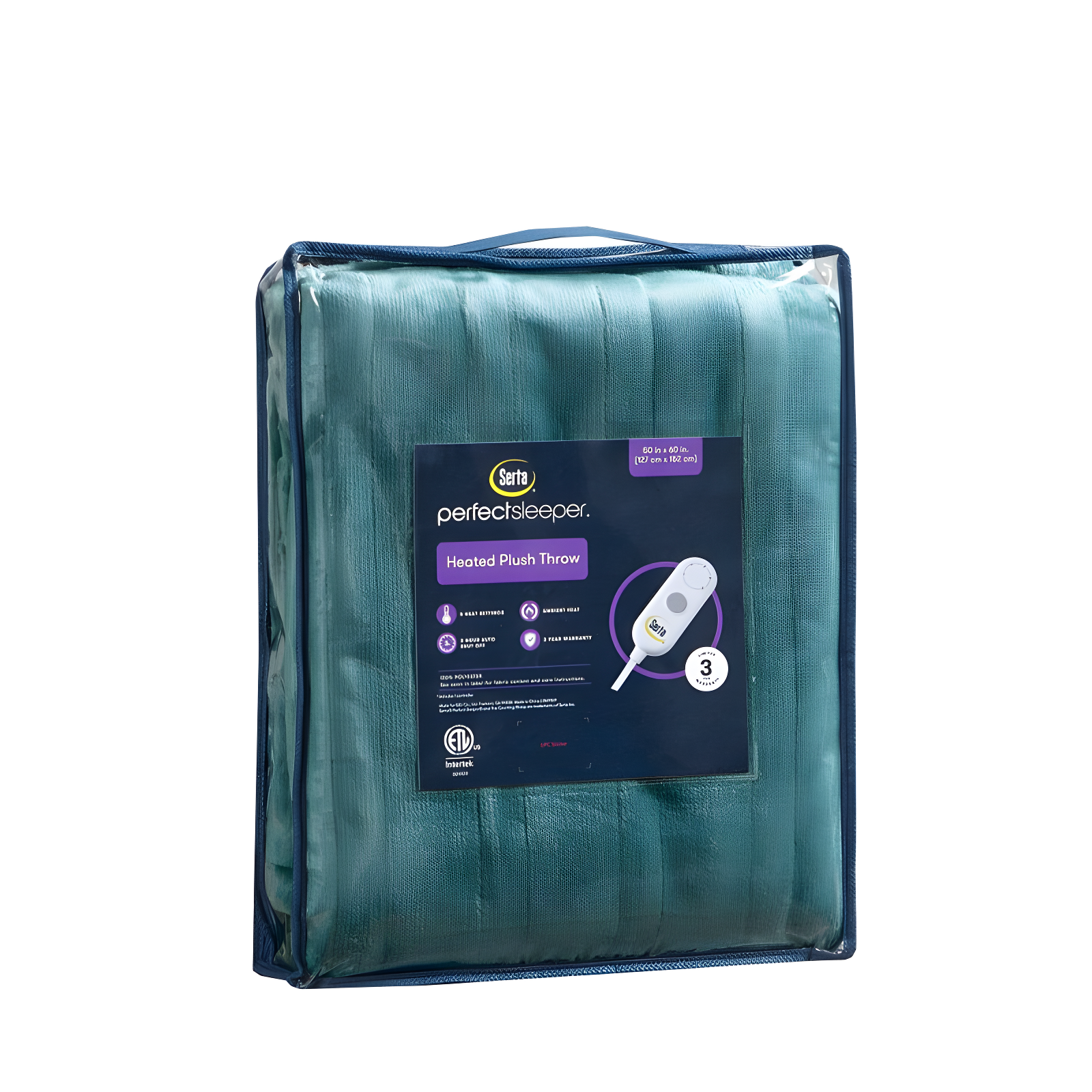 Serta Serta Plush Heated Throw