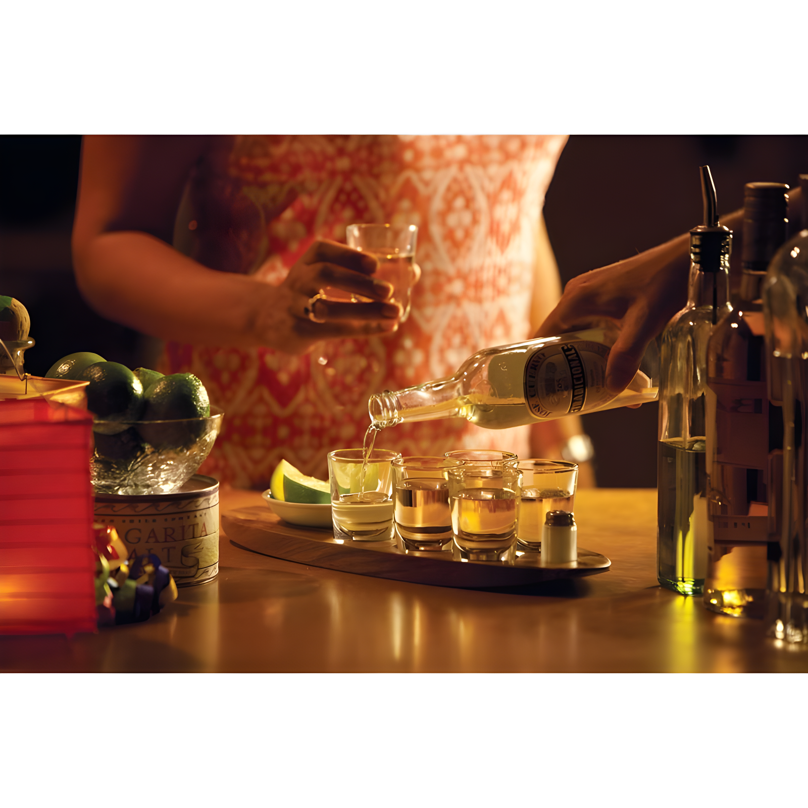 9pc Cantinero Shot Glass Serving Set - Picnic Time