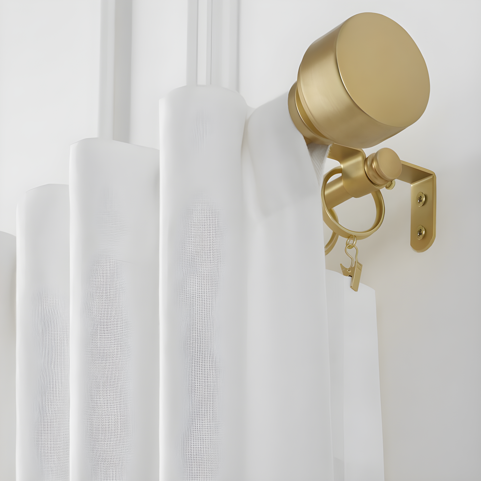 MODE Premium - Double Steel Adjustable Double Curtain Rod